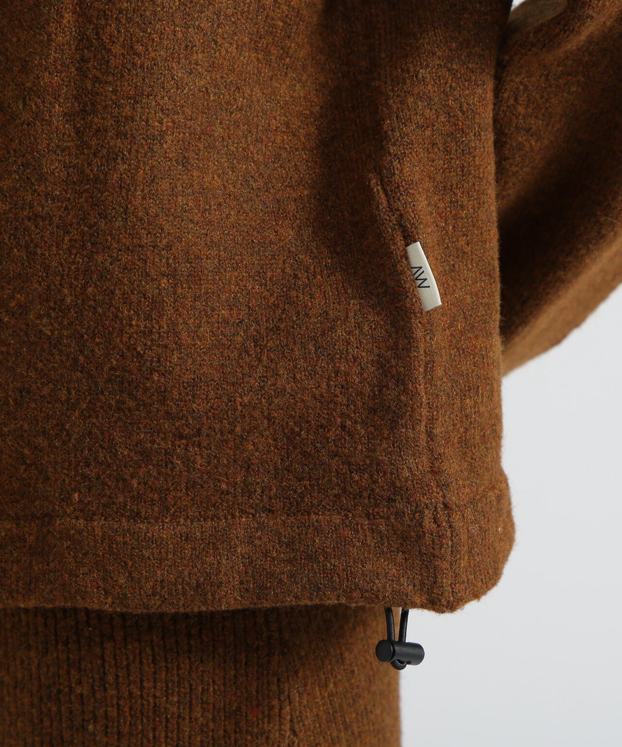 《直営店限定》SHAGGY STAND PULLOVER KNIT/シャギーニット