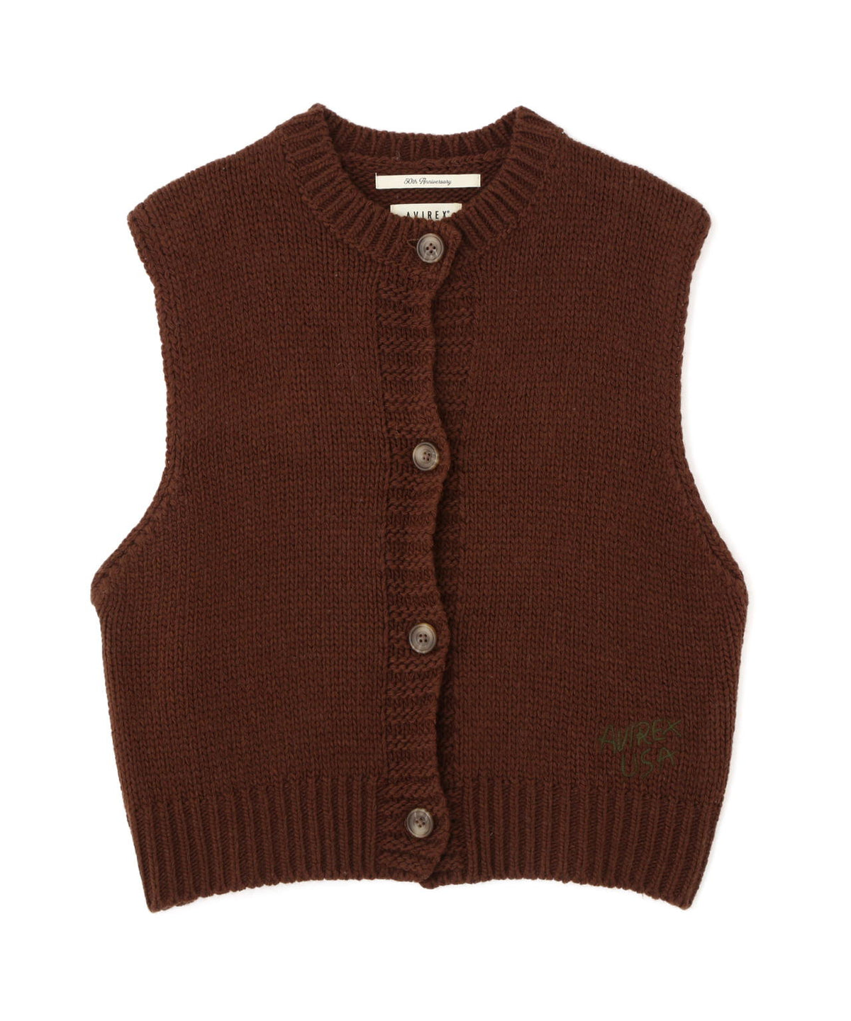 《WOMAN/直営店限定》PATTERN KINT VEST/パターンニットベスト