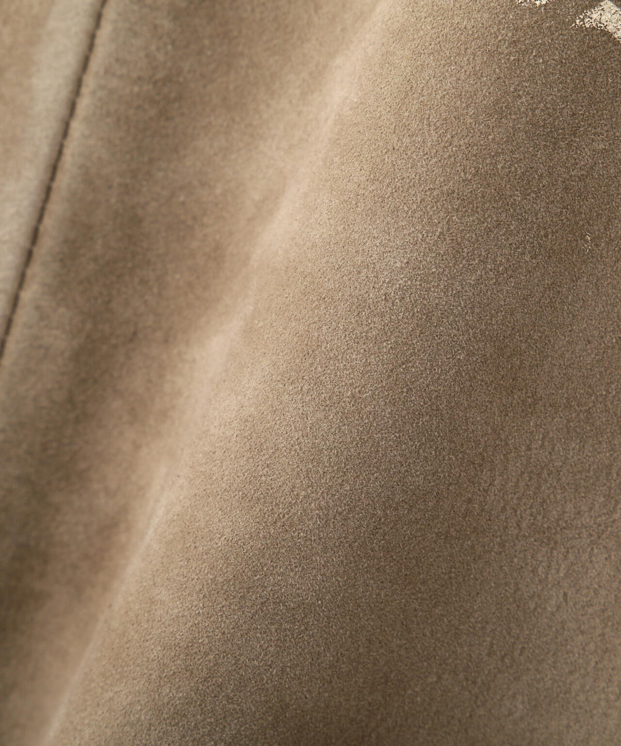 《RESTORE COLLECTION》SHEEP SUEDE TRACK JACKET ”HISTORY GRAPHIC”