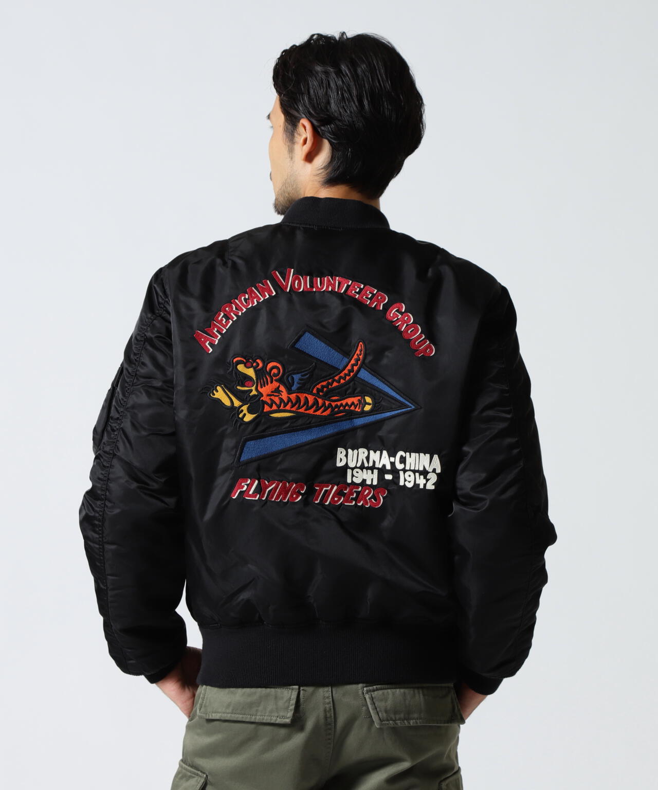WASHED MA-1 FLYING TIGERS