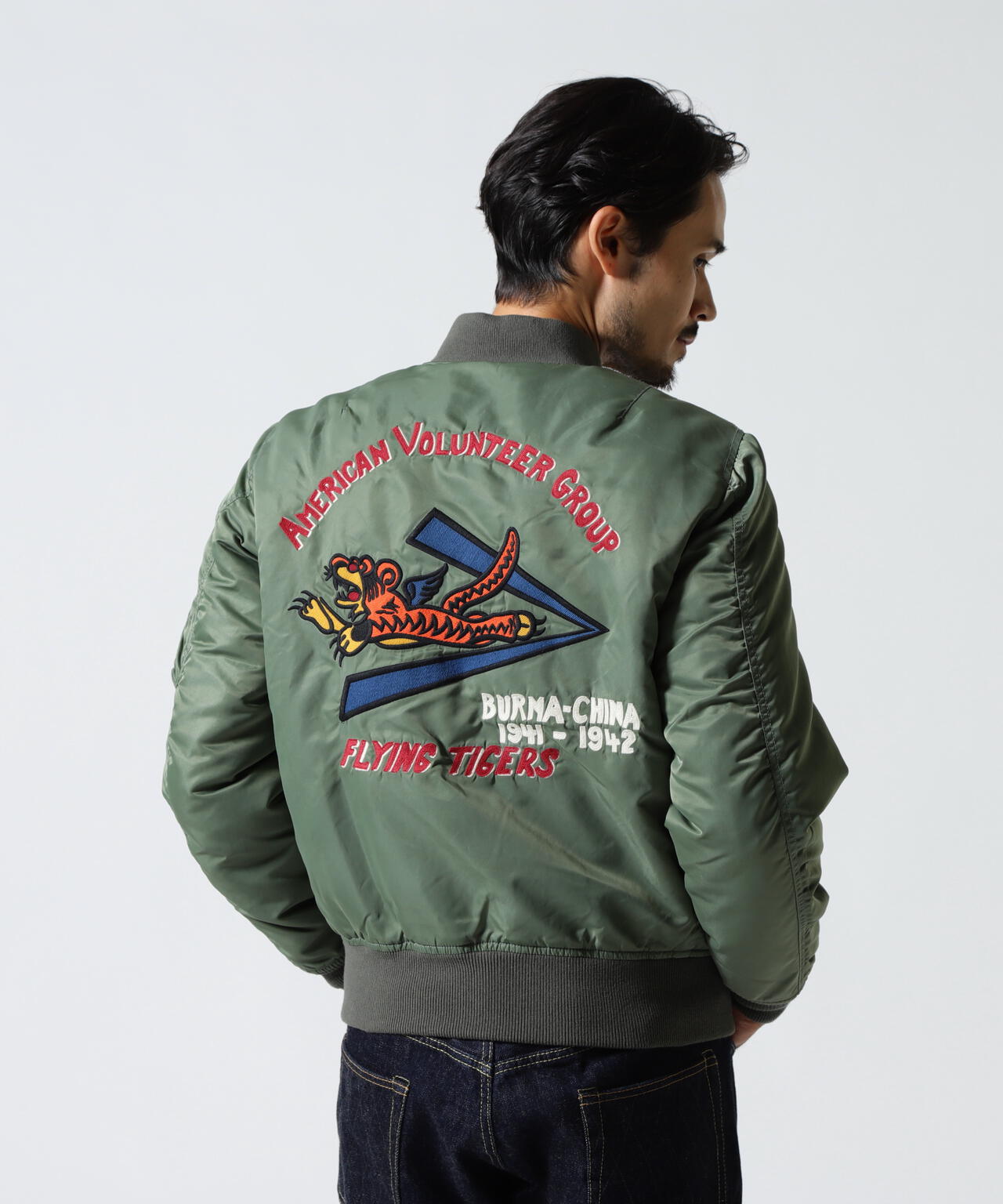 WASHED MA-1 FLYING TIGERS
