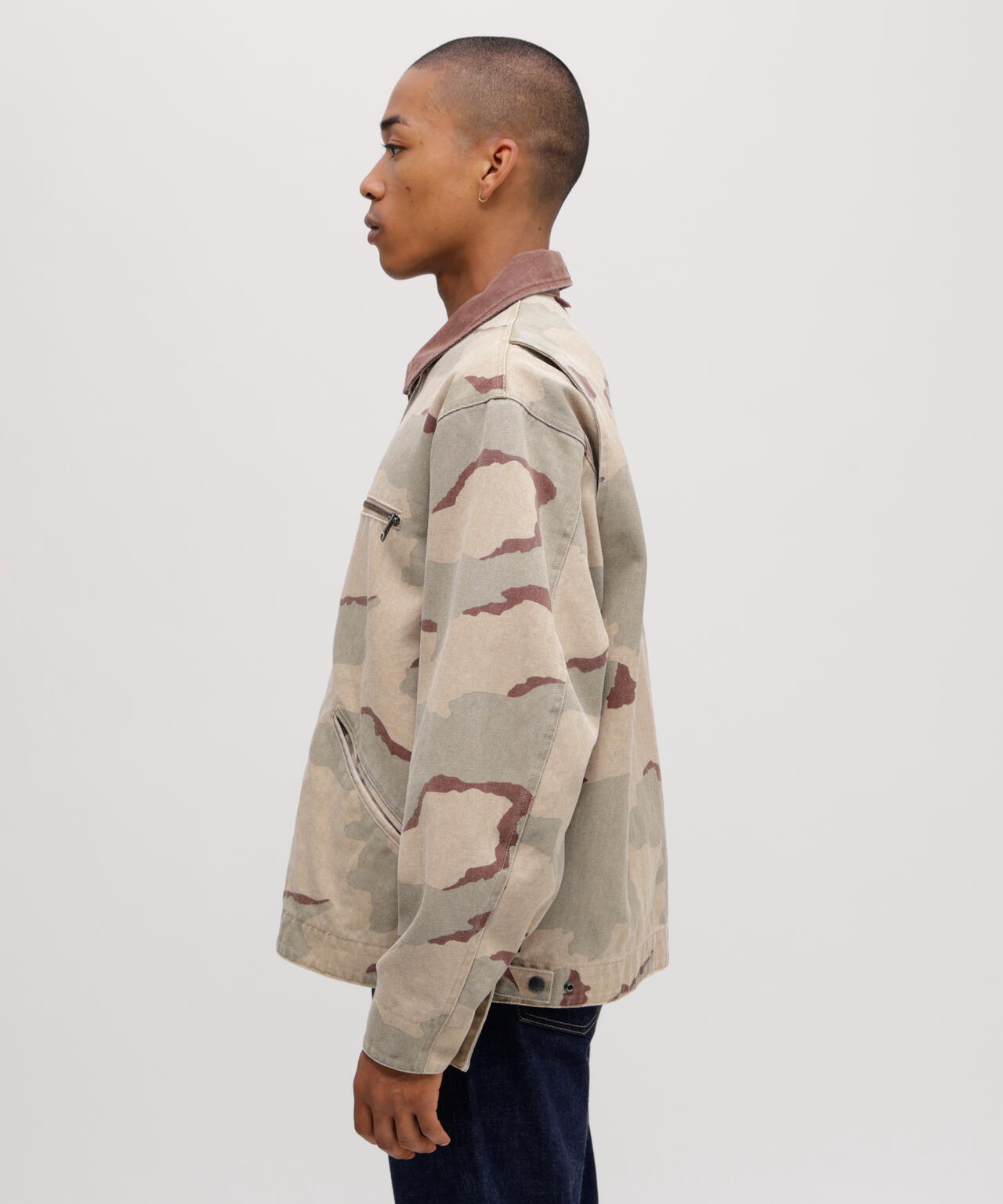 CAMO DUCK JACKET