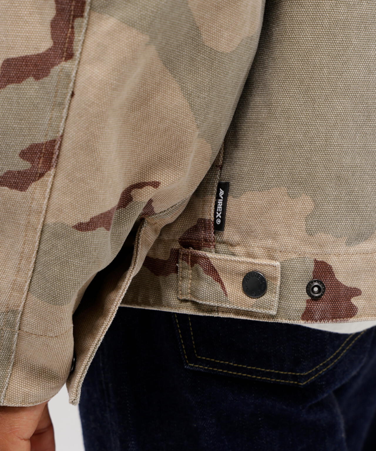 CAMO DUCK JACKET