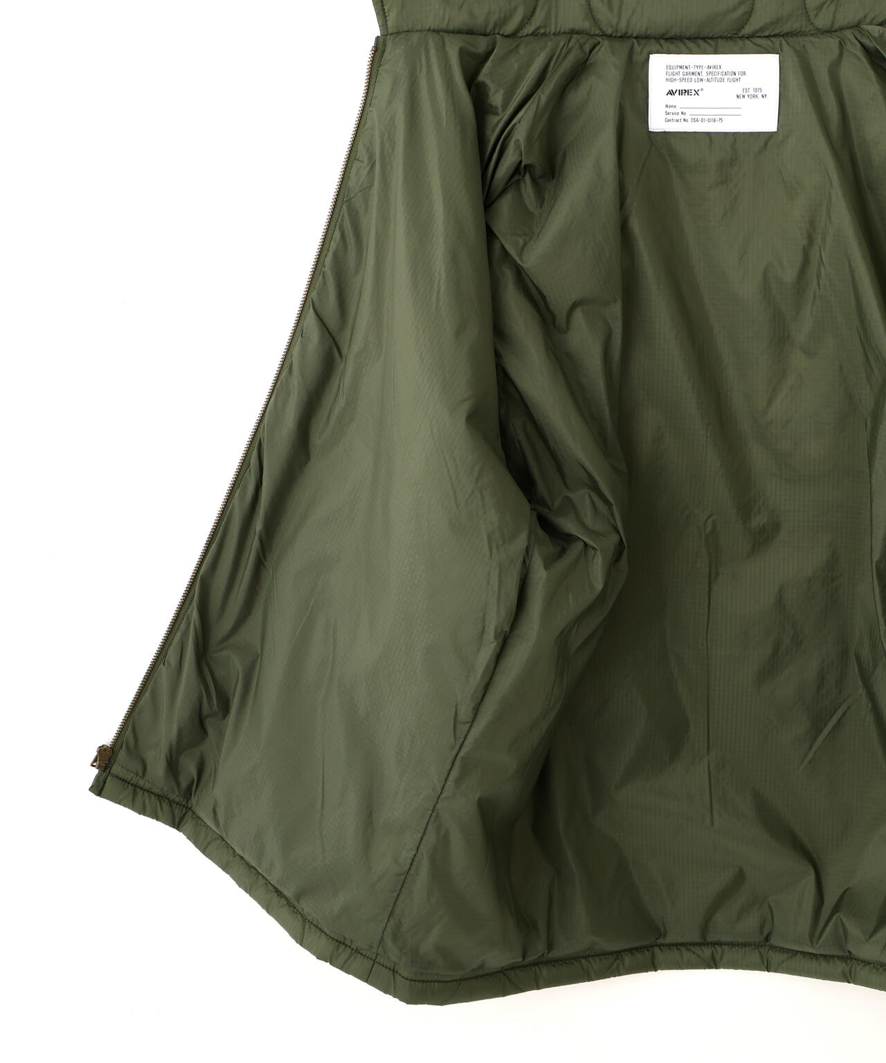 《AVIREX × PEANUTS》QUILTING JACKET ”FLYING ACE”