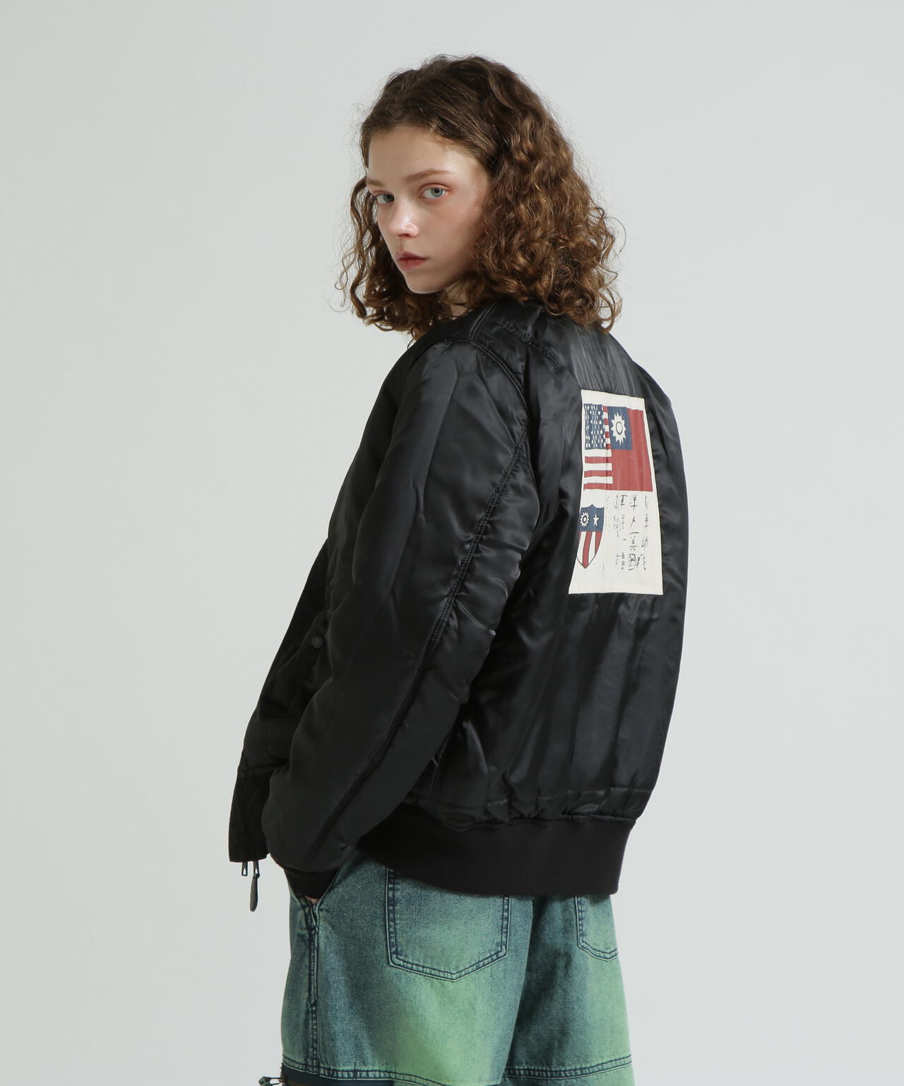 《WOMAN/直営店限定》WASHED MA-1 FLYING TIGERS