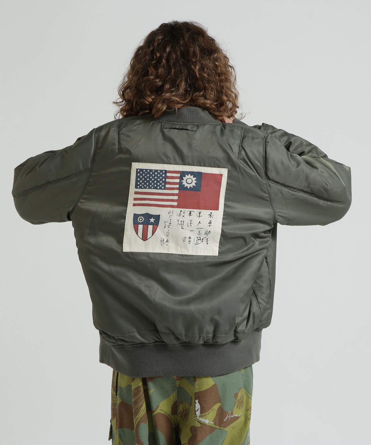 《WOMAN/直営店限定》WASHED MA-1 FLYING TIGERS