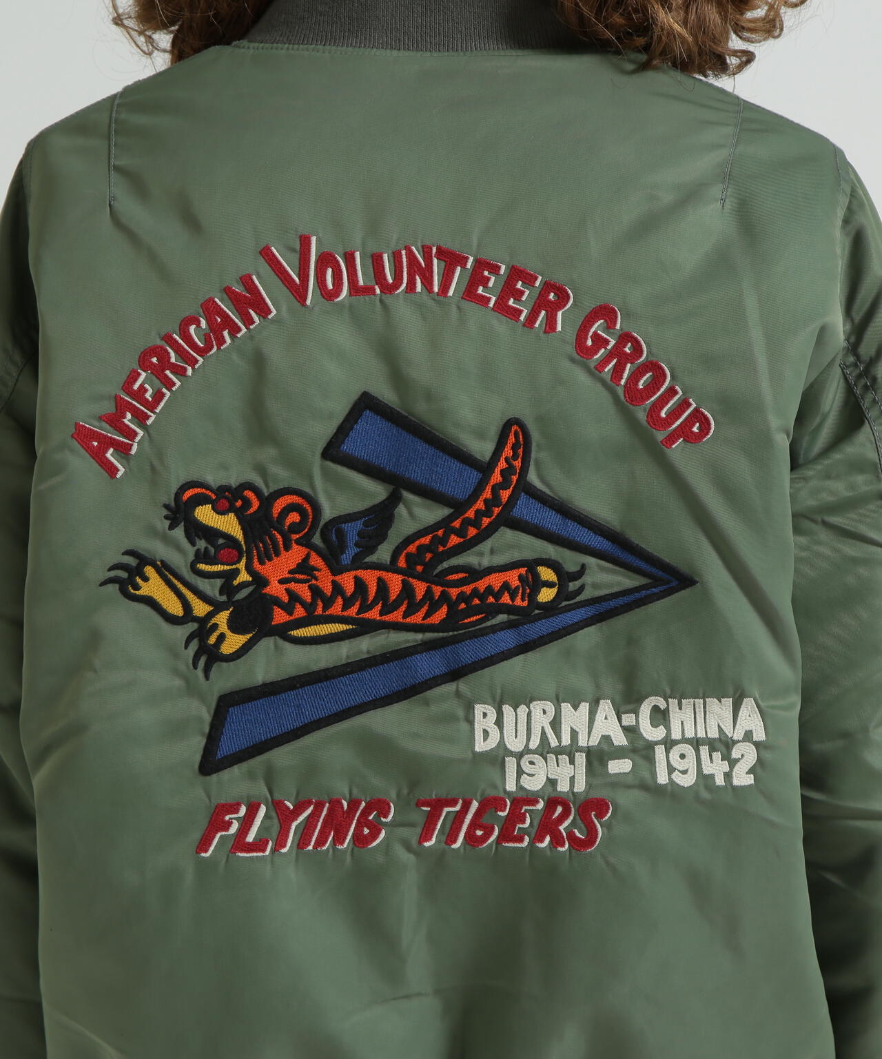 《WOMAN/直営店限定》WASHED MA-1 FLYING TIGERS