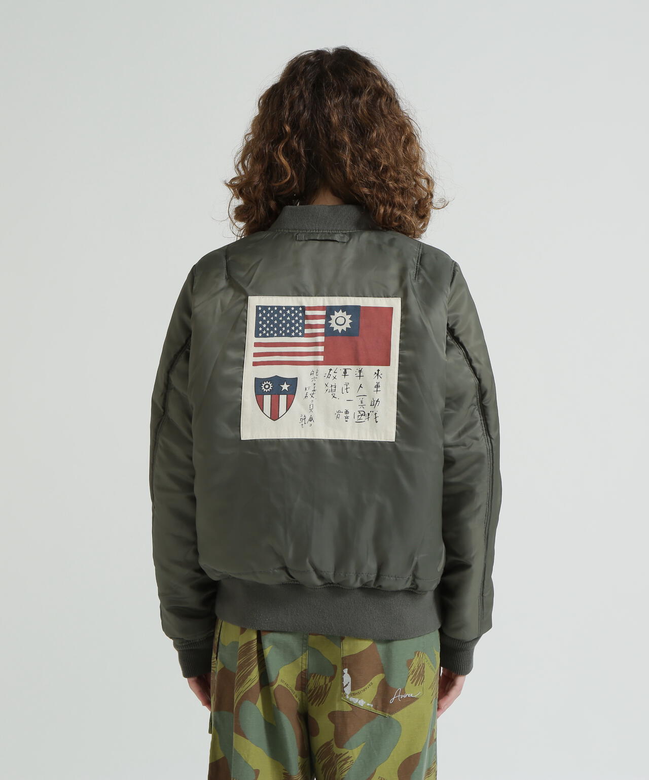 《WOMAN/直営店限定》WASHED MA-1 FLYING TIGERS