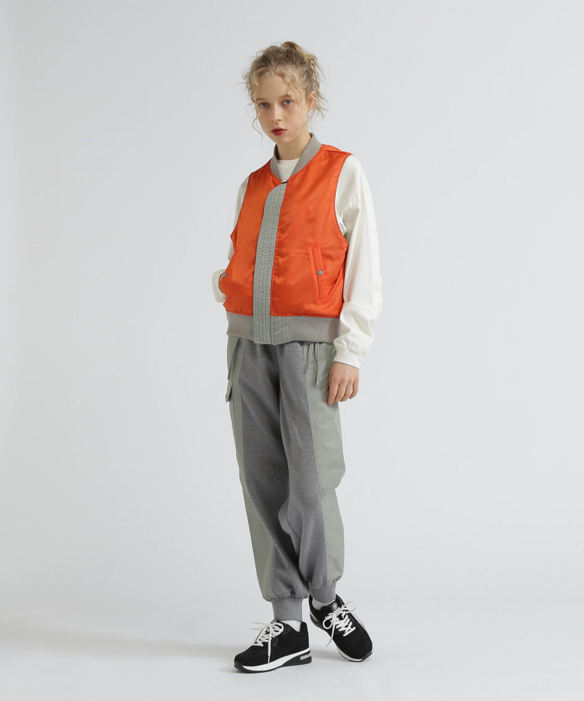 SLEEVELESS MA-1 VEST/スリーブレスMA-1ベスト