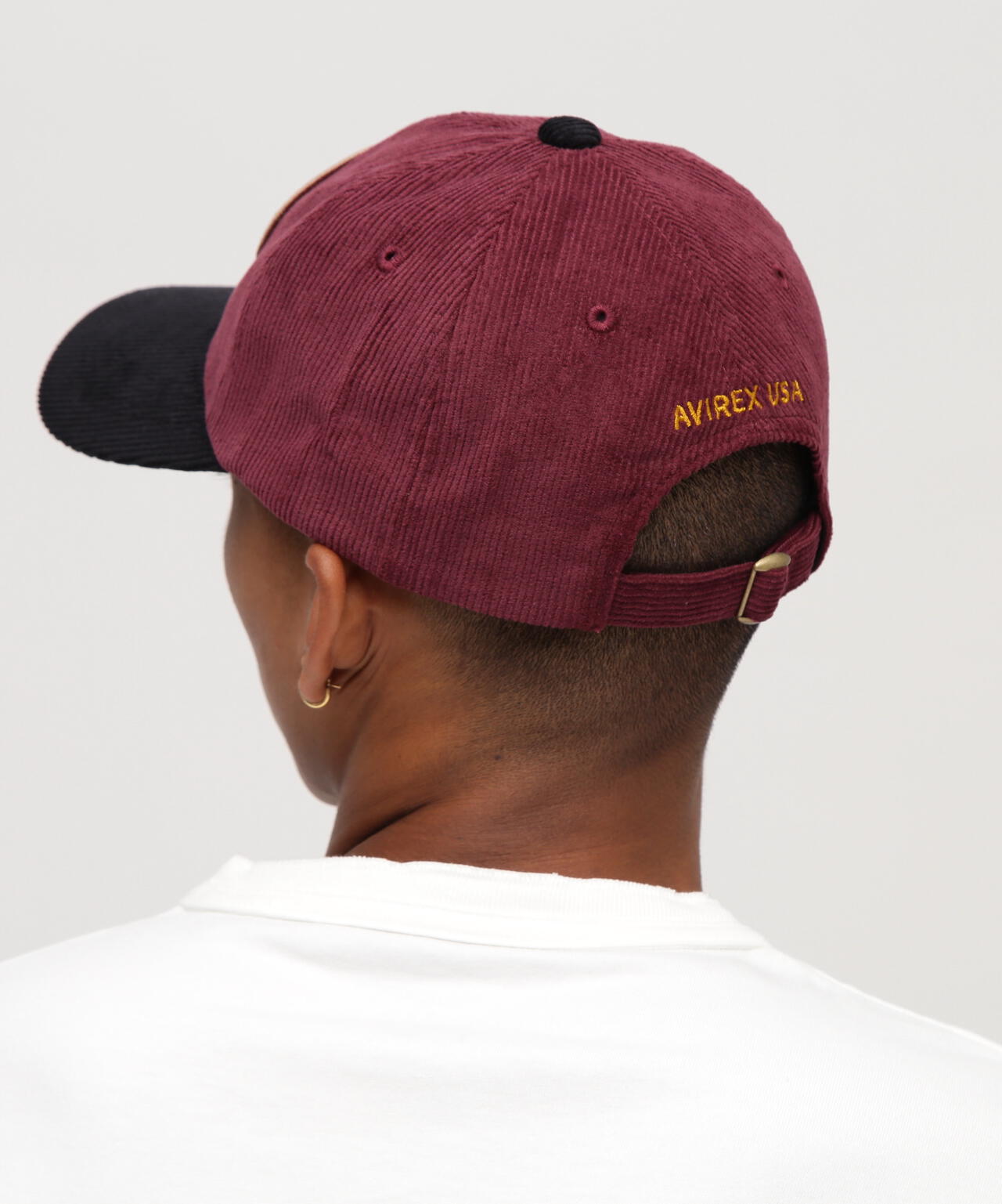AUTHENTIC EAGLEMOTIF WAPPEN CORDUROYLAW CAP