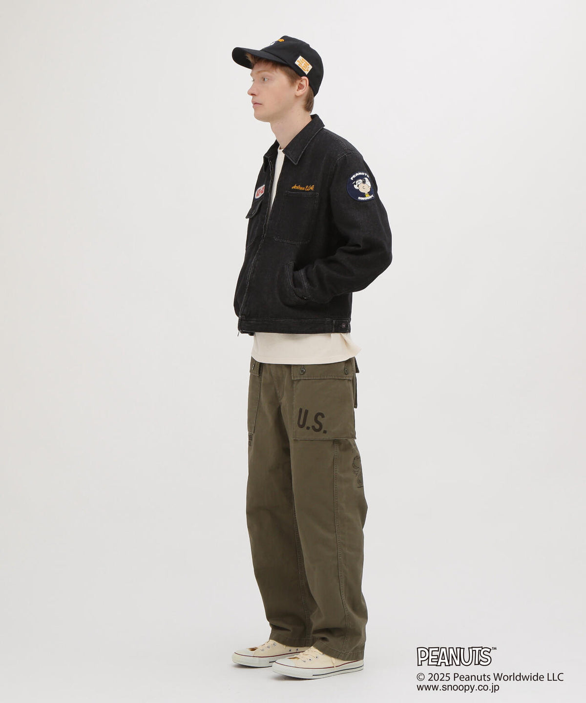 《AVIREX × PEANUTS》WORK CAP