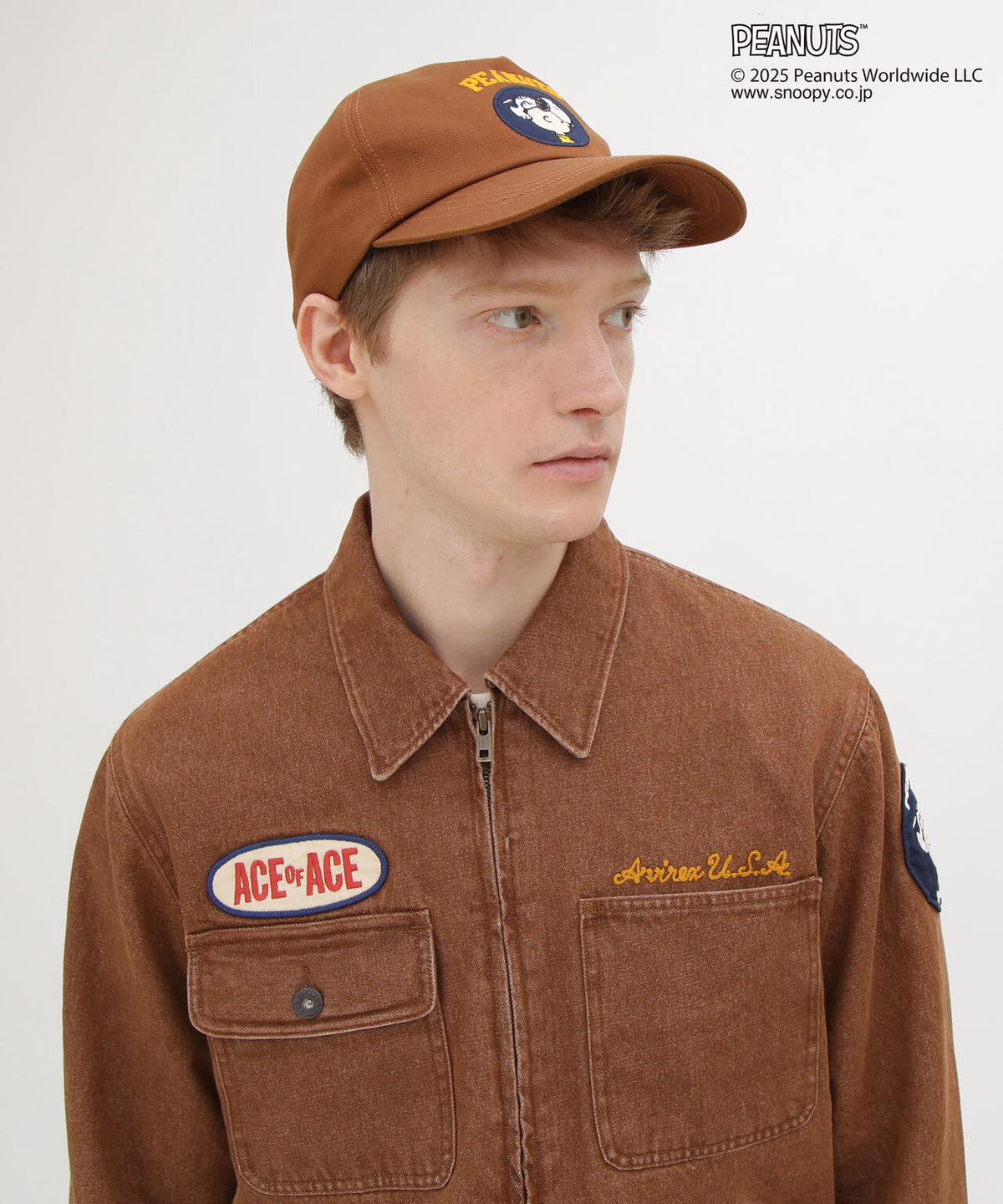《AVIREX × PEANUTS》WORK CAP