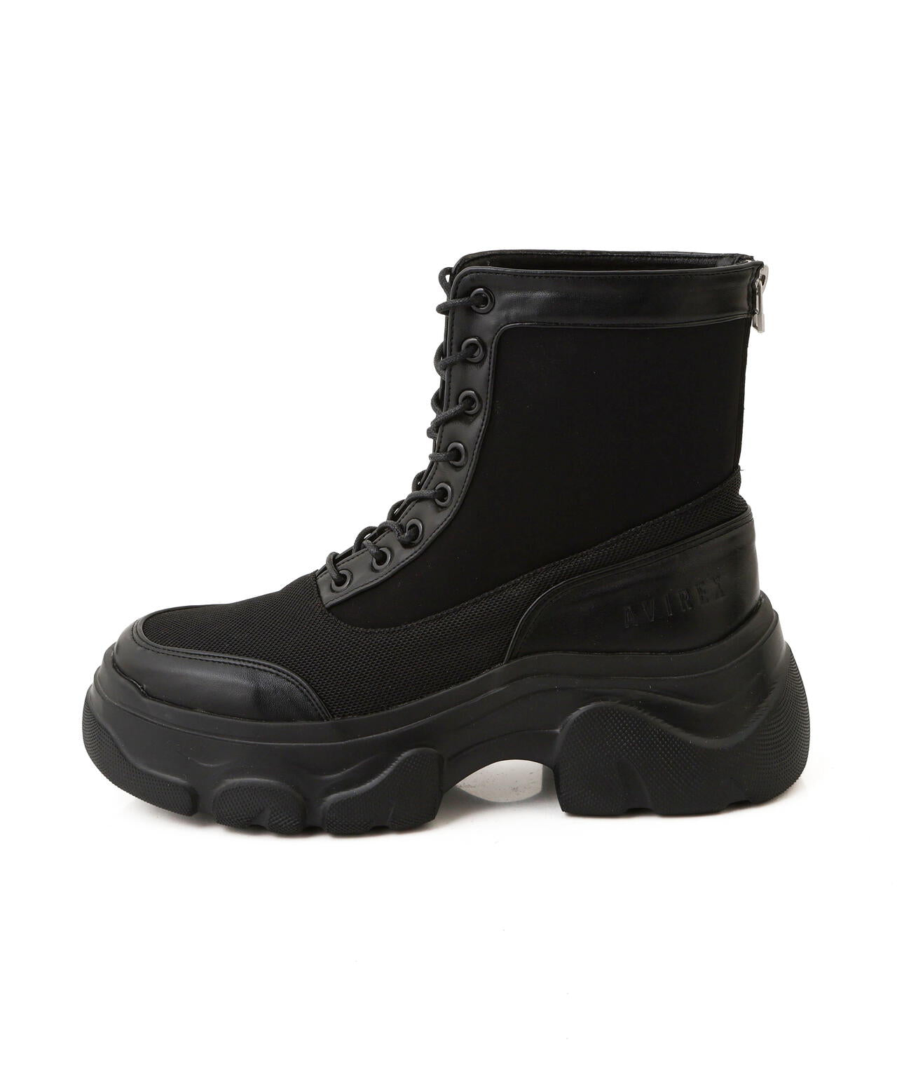 《直営店限定》LACE UP PLATFORM BOOTS/レースアッププラットフォームブーツ