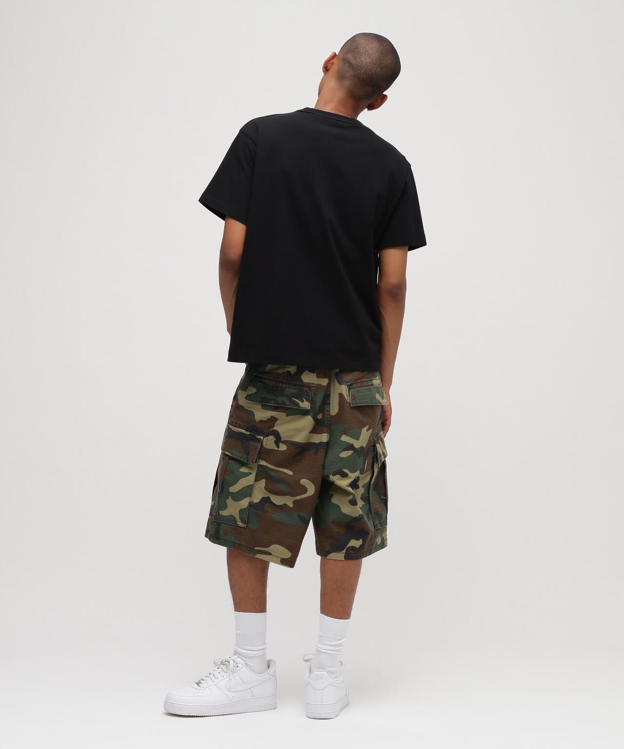 COTTON RIPSTOP CARGO SHORTS