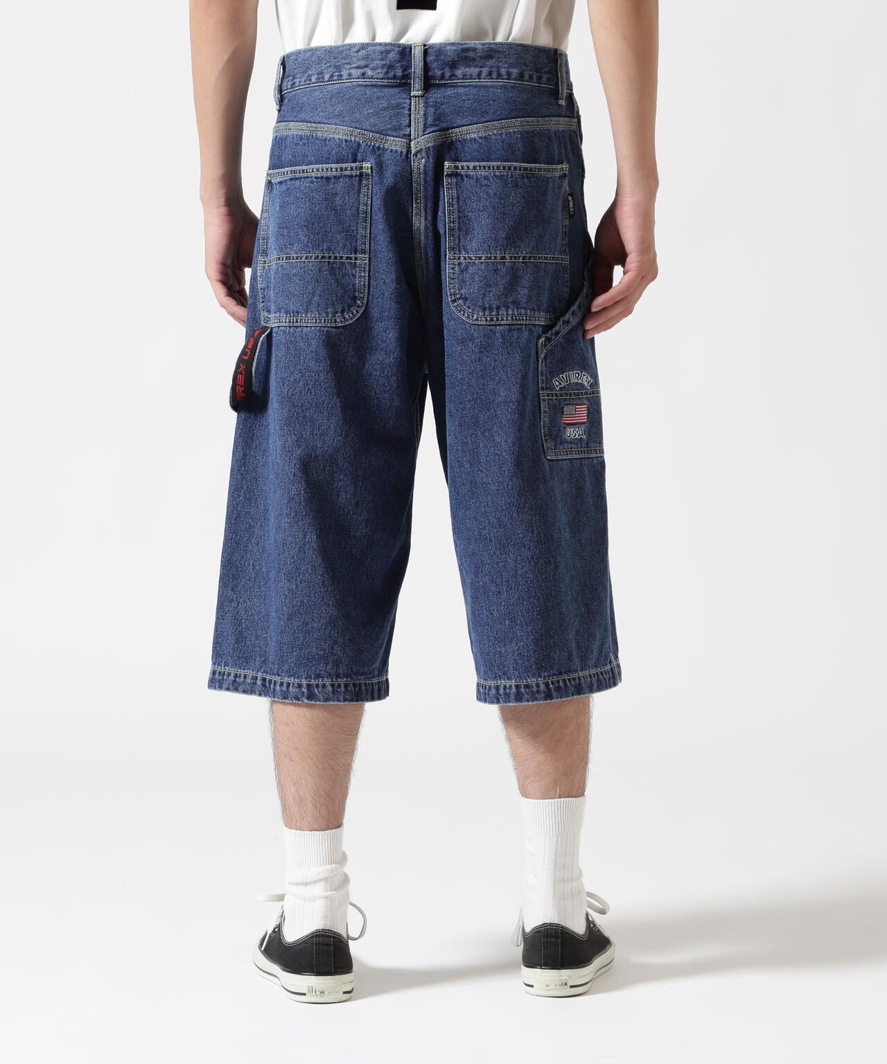 《直営店限定》VARSITY PAINTER SHORTS