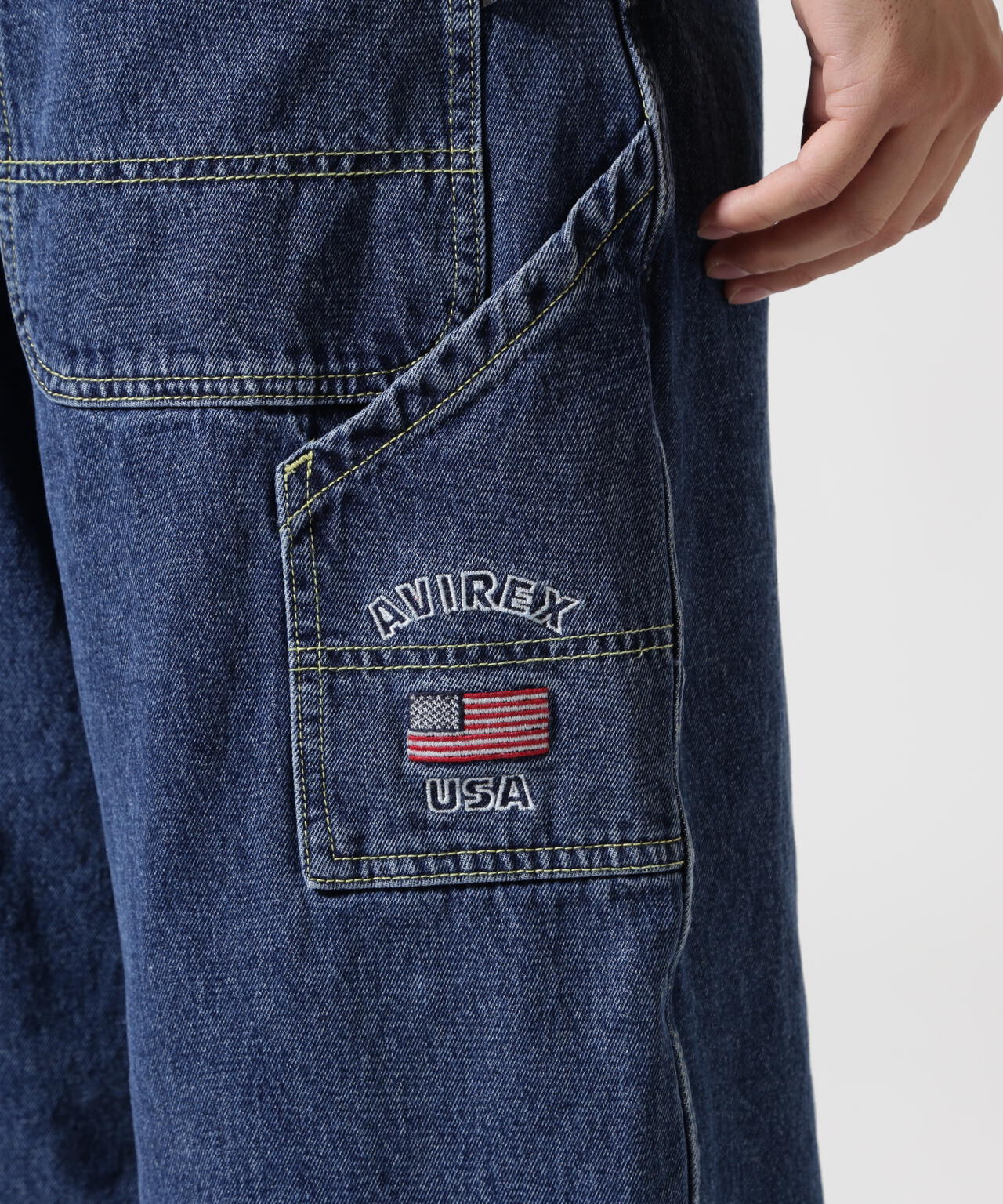 《直営店限定》VARSITY PAINTER SHORTS