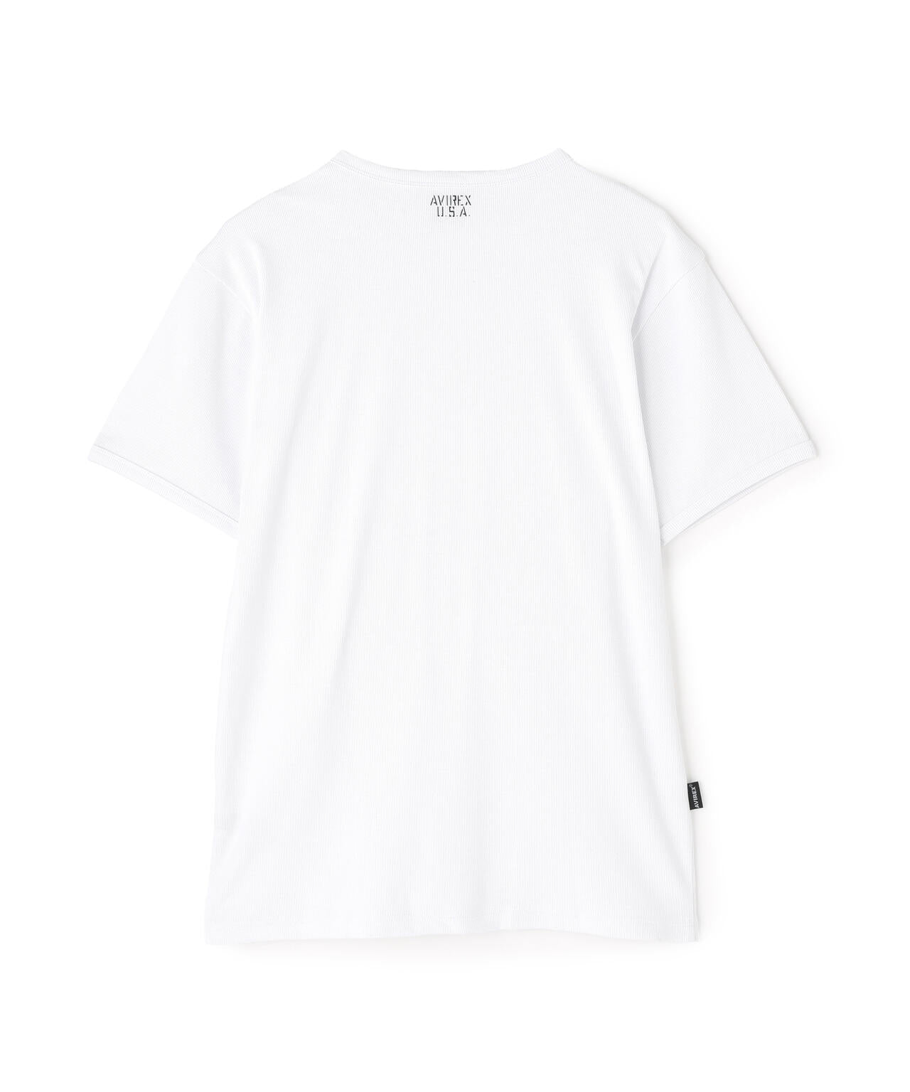 《DAILY/デイリー》RIB S/S V-NECK T-SHIRT/リブ 半袖 ブイネック Tシャツ  デイリーウェア