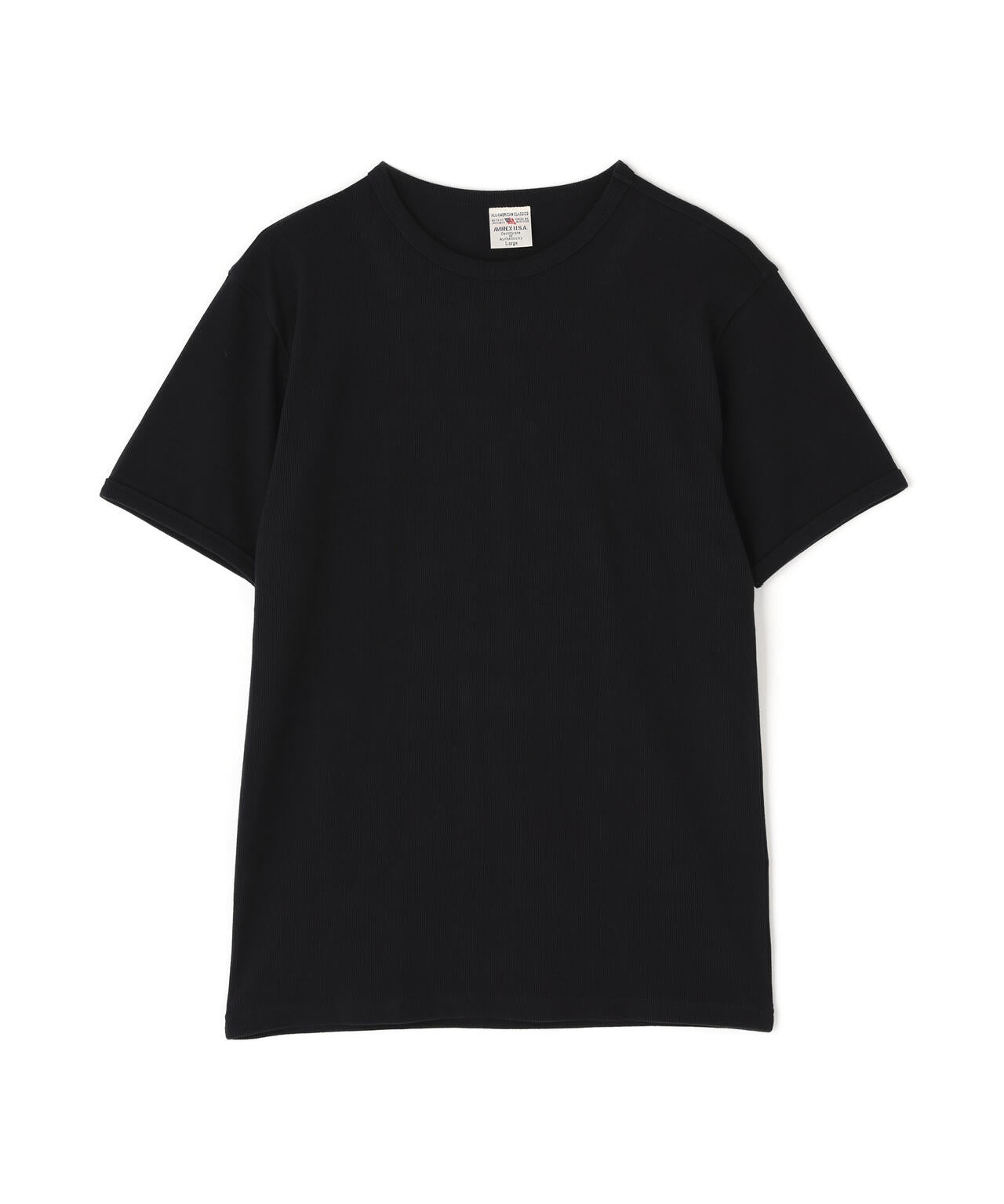 《DAILY/デイリー》RIB S/S CREW NECK T-SHIRT