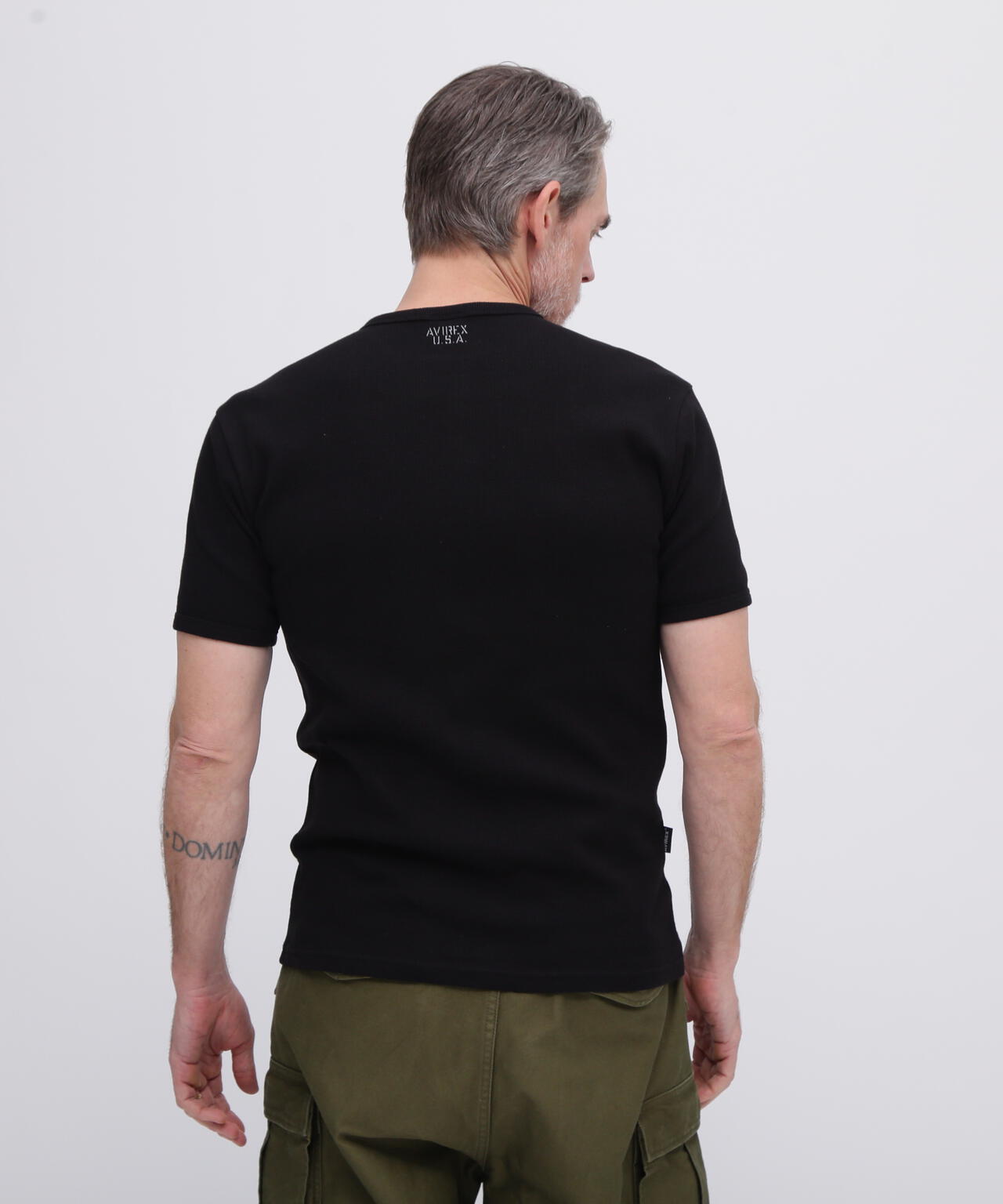 《DAILY/デイリー》MINI WAFFLE S/S CREW NECK T-SHIRT/ミニワッフル 半袖 クルーネック Tシャツ