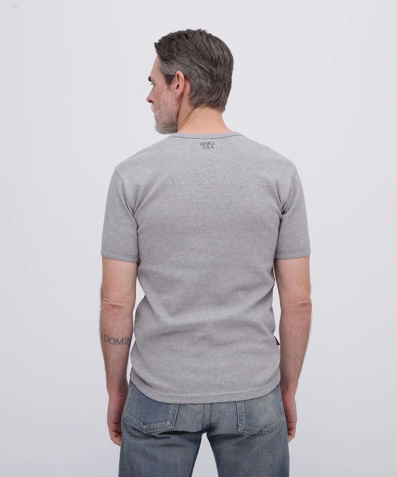 《DAILY/デイリー》MINI WAFFLE S/S CREW NECK T-SHIRT/ミニワッフル 半袖 クルーネック Tシャツ