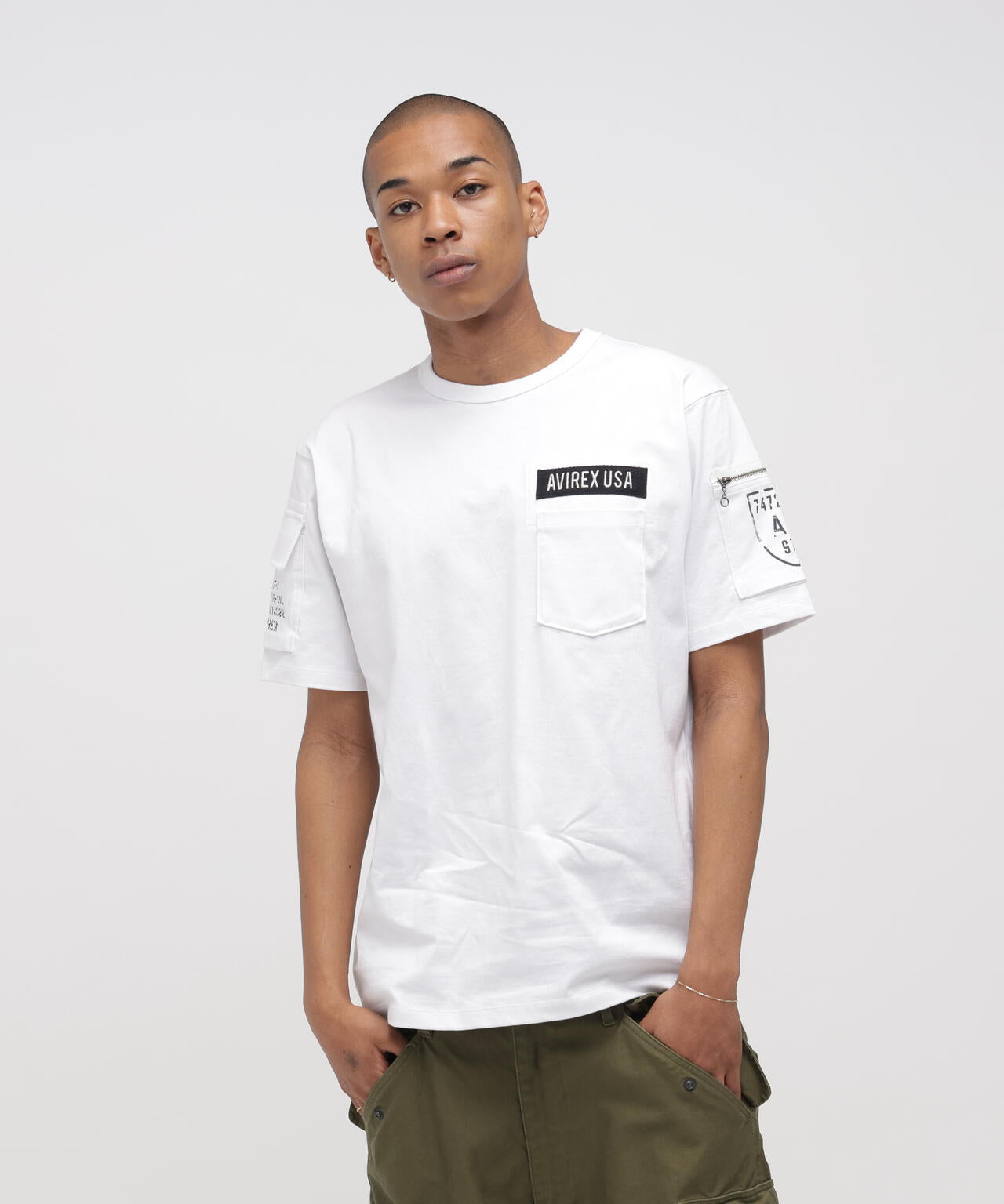 FATIGUE S/S T-SHIRT / ファティーグ 半袖 Tシャツ / AVIREX / アヴィレックス