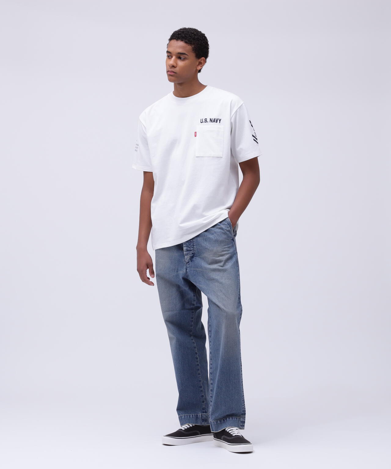 NAVAL POCKET S/S T-SHIRT / ネイバル ポケット 半袖 Tシャツ / AVIREX / アヴィレックス