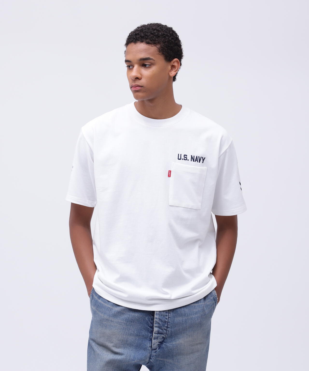 NAVAL POCKET S/S T-SHIRT / ネイバル ポケット 半袖 Tシャツ / AVIREX / アヴィレックス
