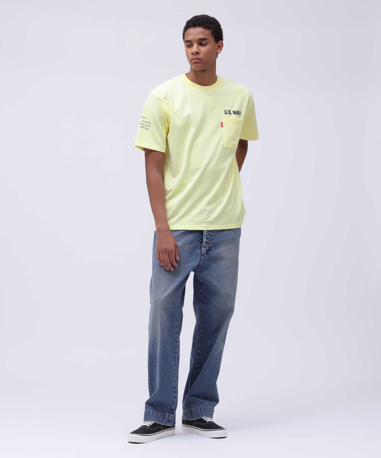 NAVAL POCKET S/S T-SHIRT / ネイバル ポケット 半袖 Tシャツ / AVIREX / アヴィレックス