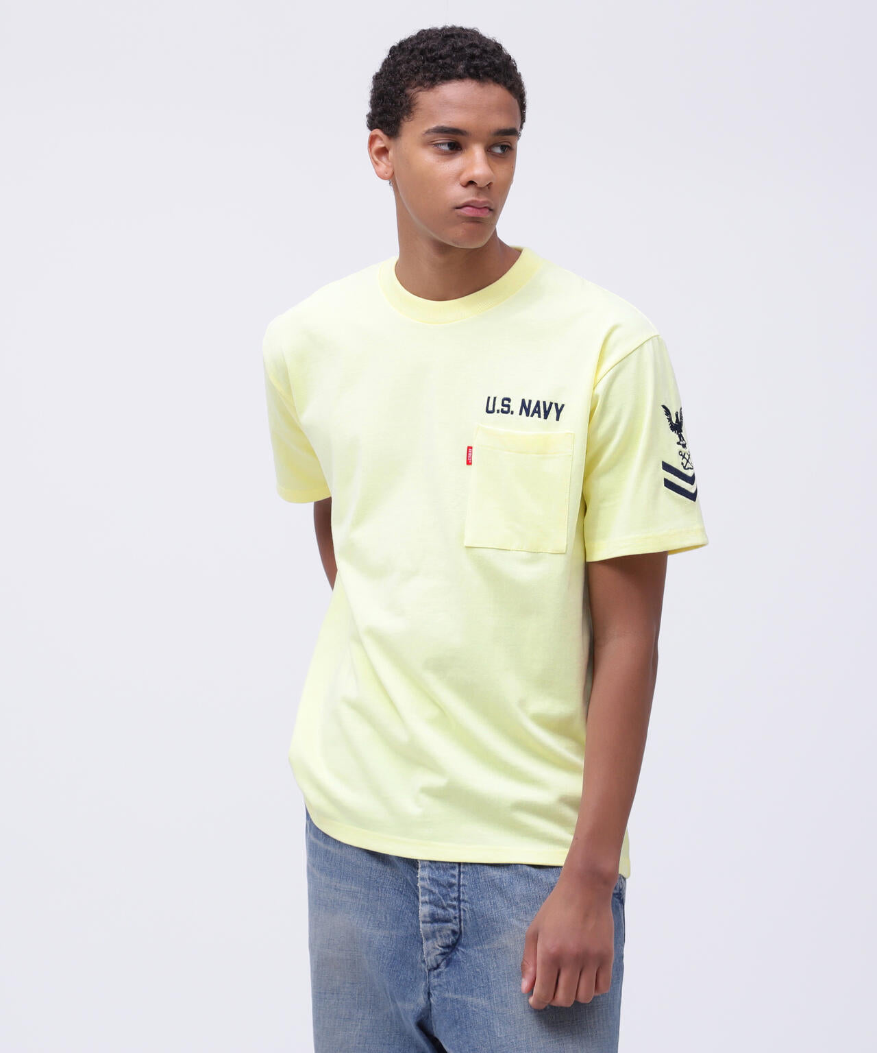 NAVAL POCKET S/S T-SHIRT / ネイバル ポケット 半袖 Tシャツ / AVIREX / アヴィレックス
