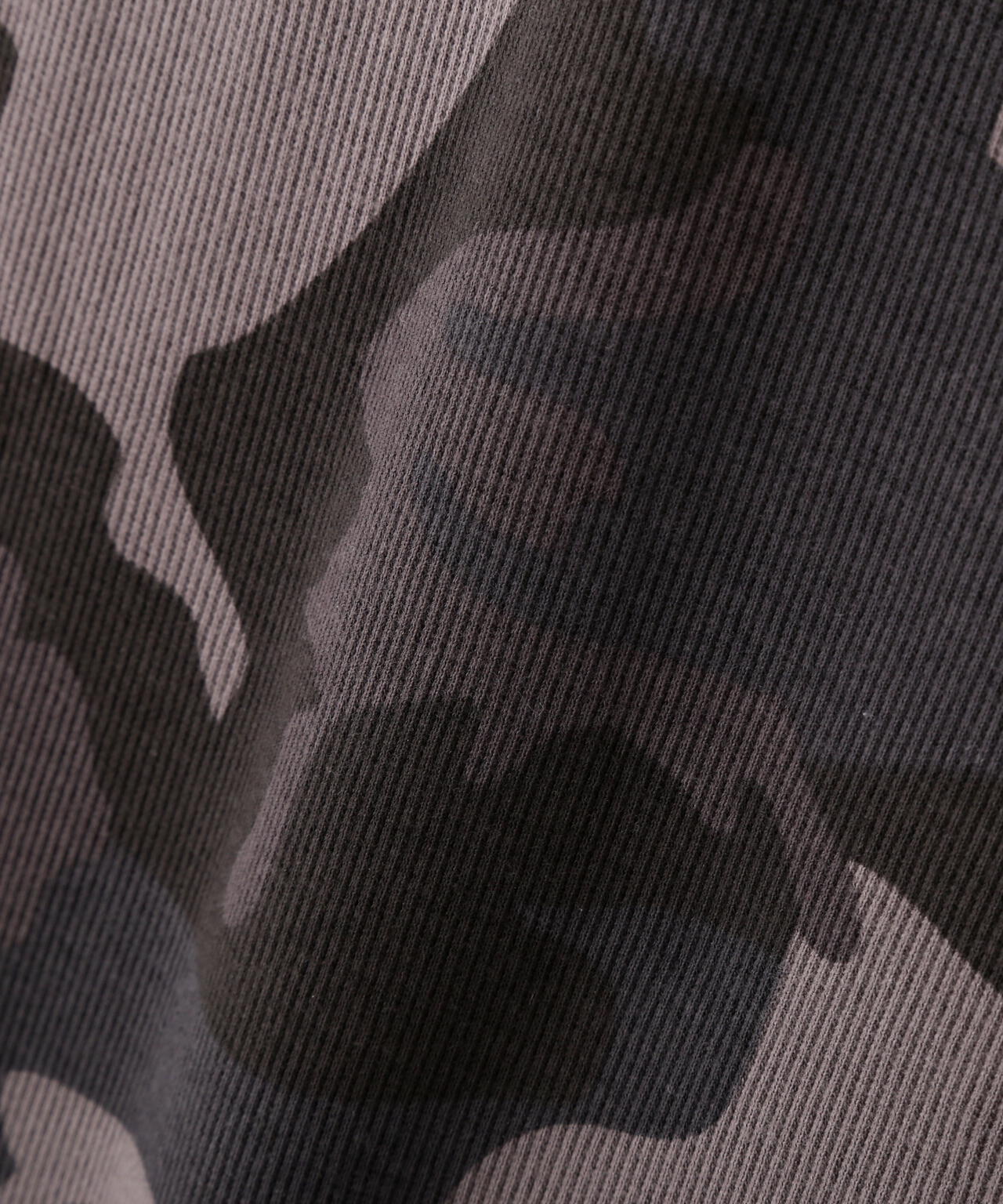 《DAILY/デイリー》RIB SHORT SLEEVE CREW NECK T-SHIRT ”CAMOUFLAGE”