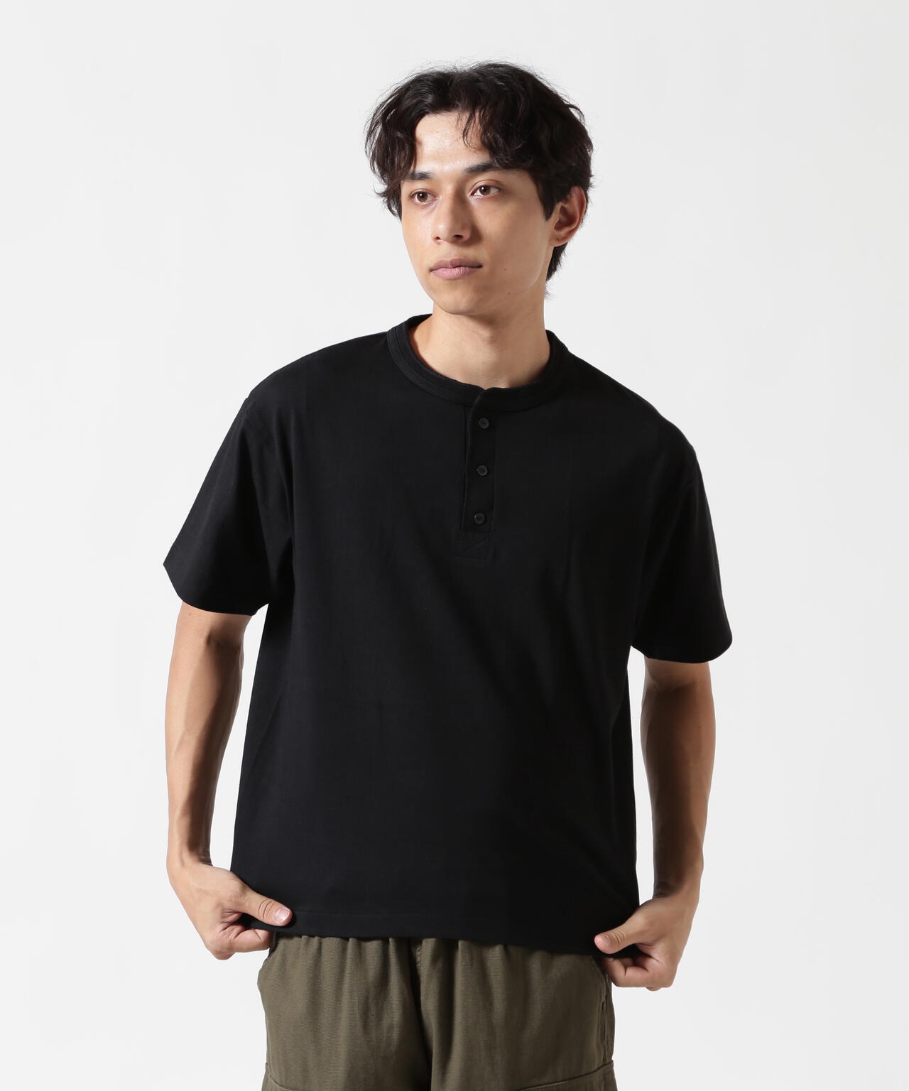 HENLEY NECK PACK T-SHIRT