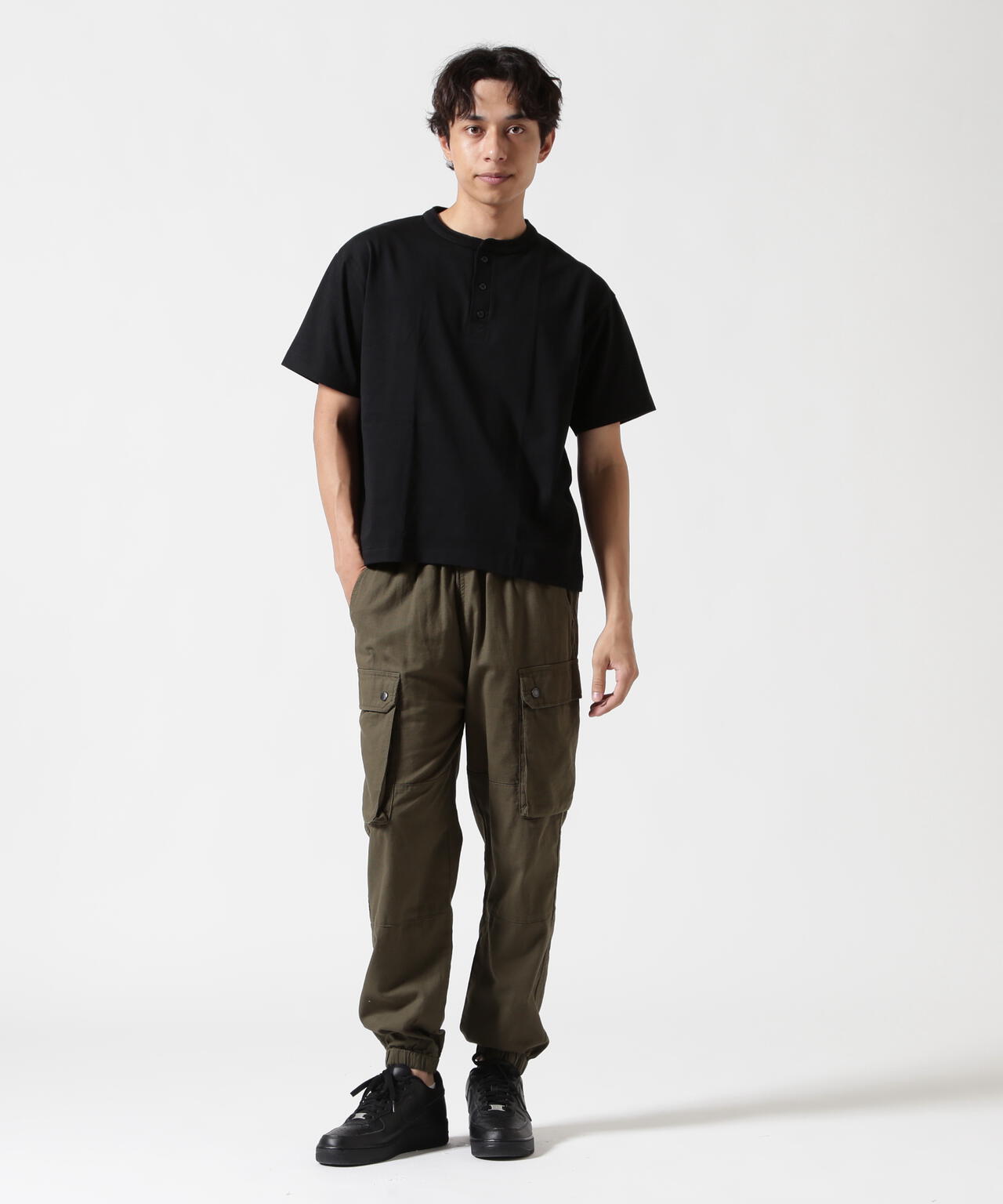 HENLEY NECK PACK T-SHIRT