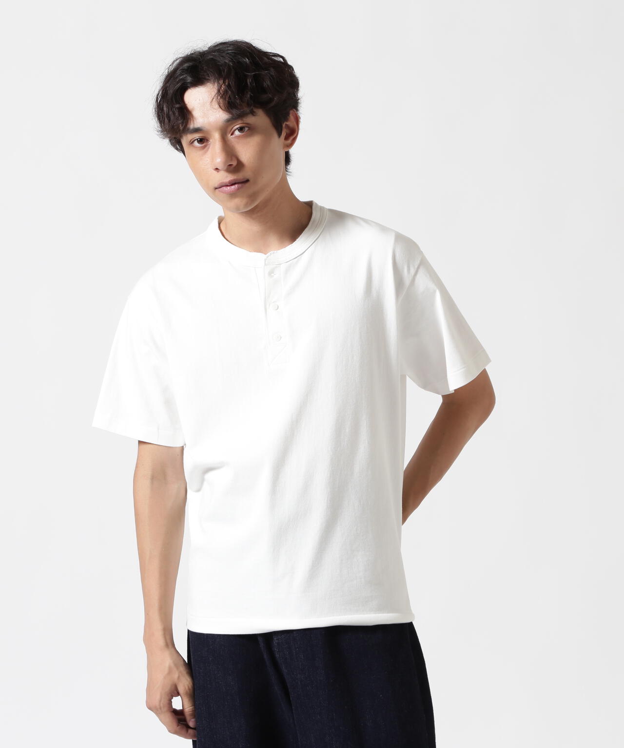 HENLEY NECK PACK T-SHIRT