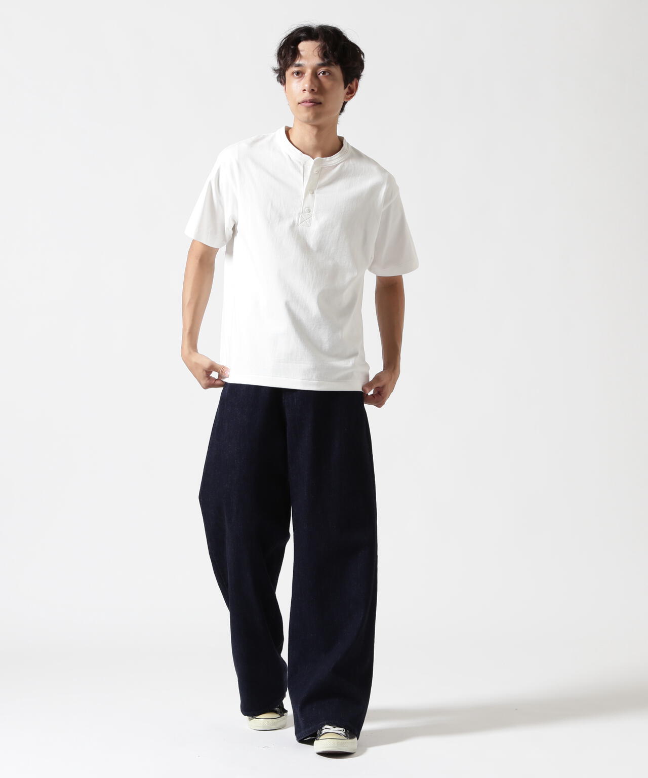HENLEY NECK PACK T-SHIRT