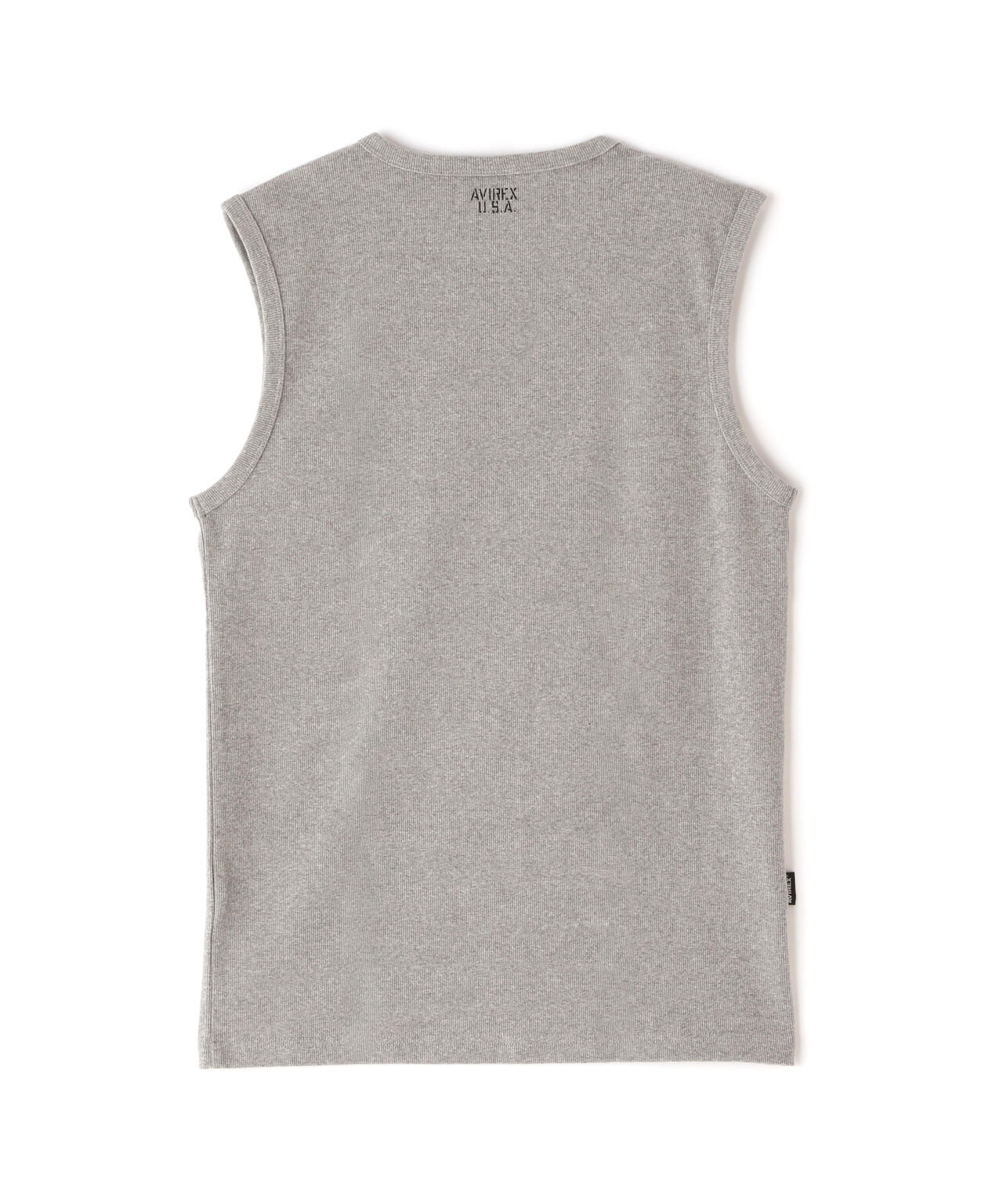 《DAILY/デイリー》DAILY NO SLEEVE SHIRT / デイリー ノースリーブ シャツ / AVIREX / アヴィレックス