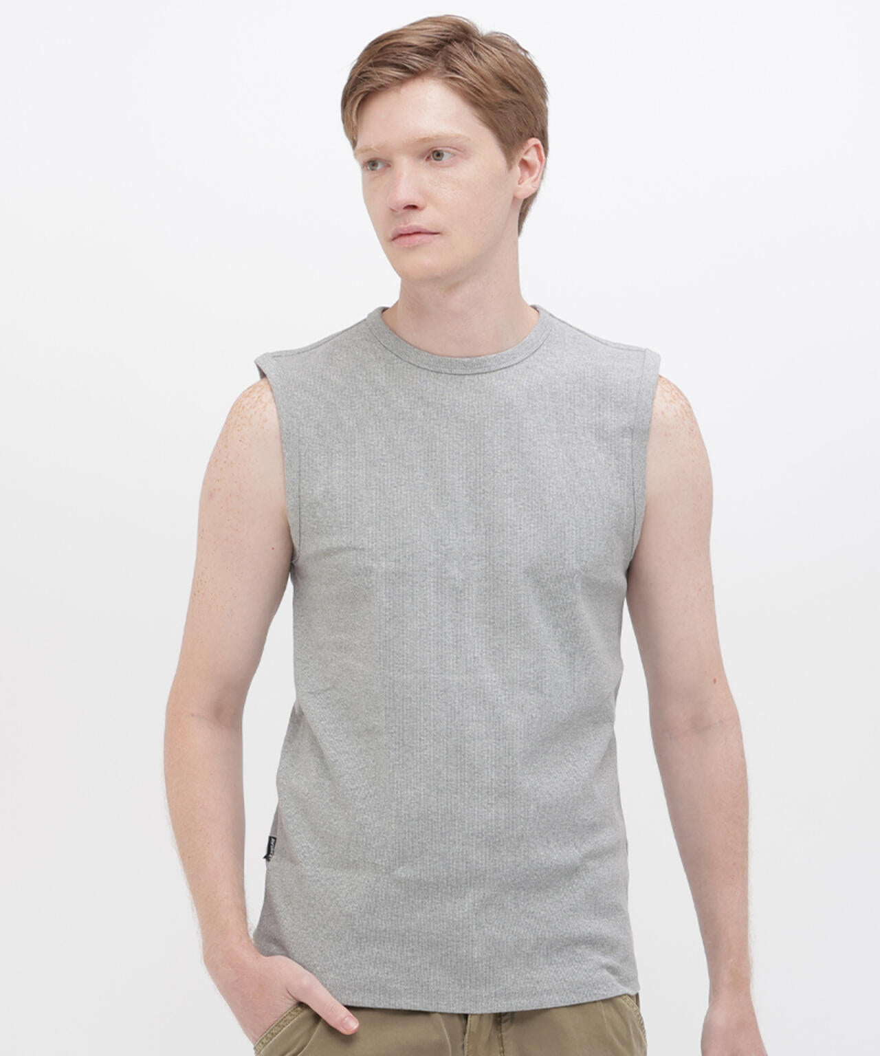 《DAILY/デイリー》DAILY NO SLEEVE SHIRT / デイリー ノースリーブ シャツ / AVIREX / アヴィレックス