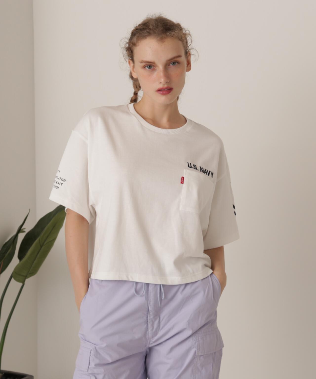NAVAL POCKET SHORT T-SHIRT/ネイバルポケット ショートティーシャツ