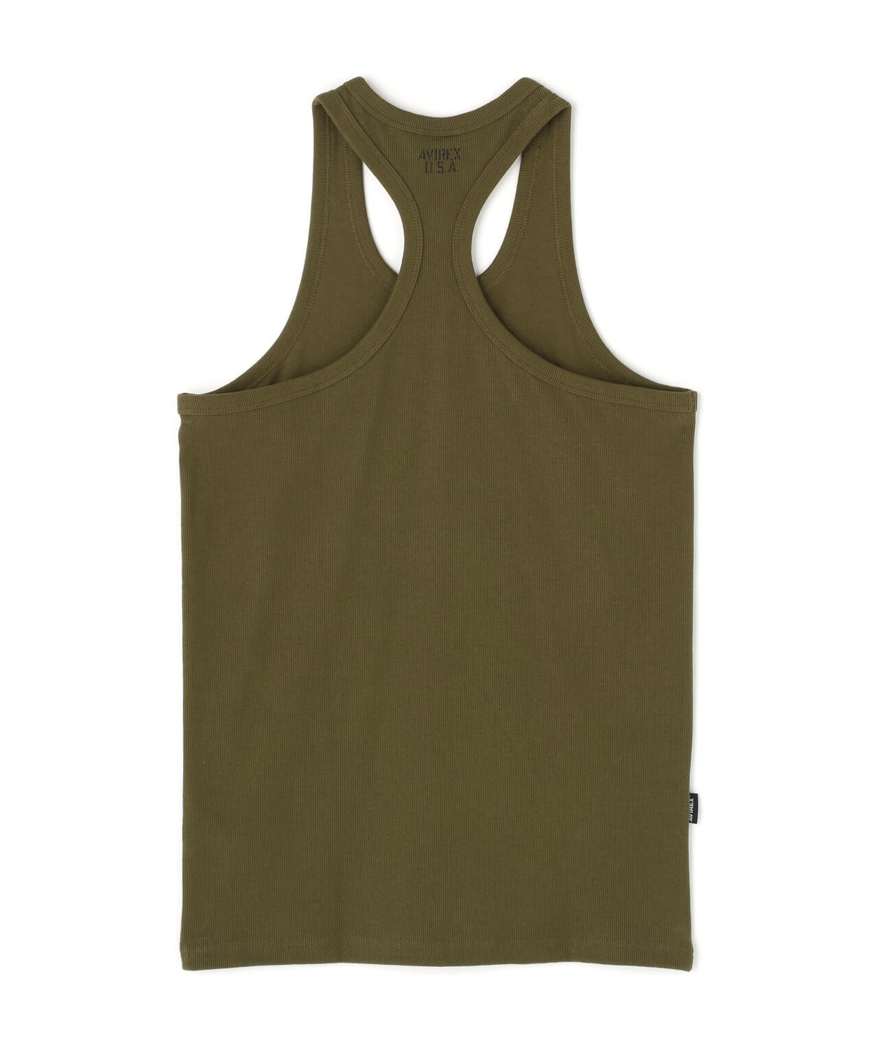 《DAILY/デイリー》RIB TANK TOP BACK CROSS/リブ タンクトップ バッククロス  デイリーウェア