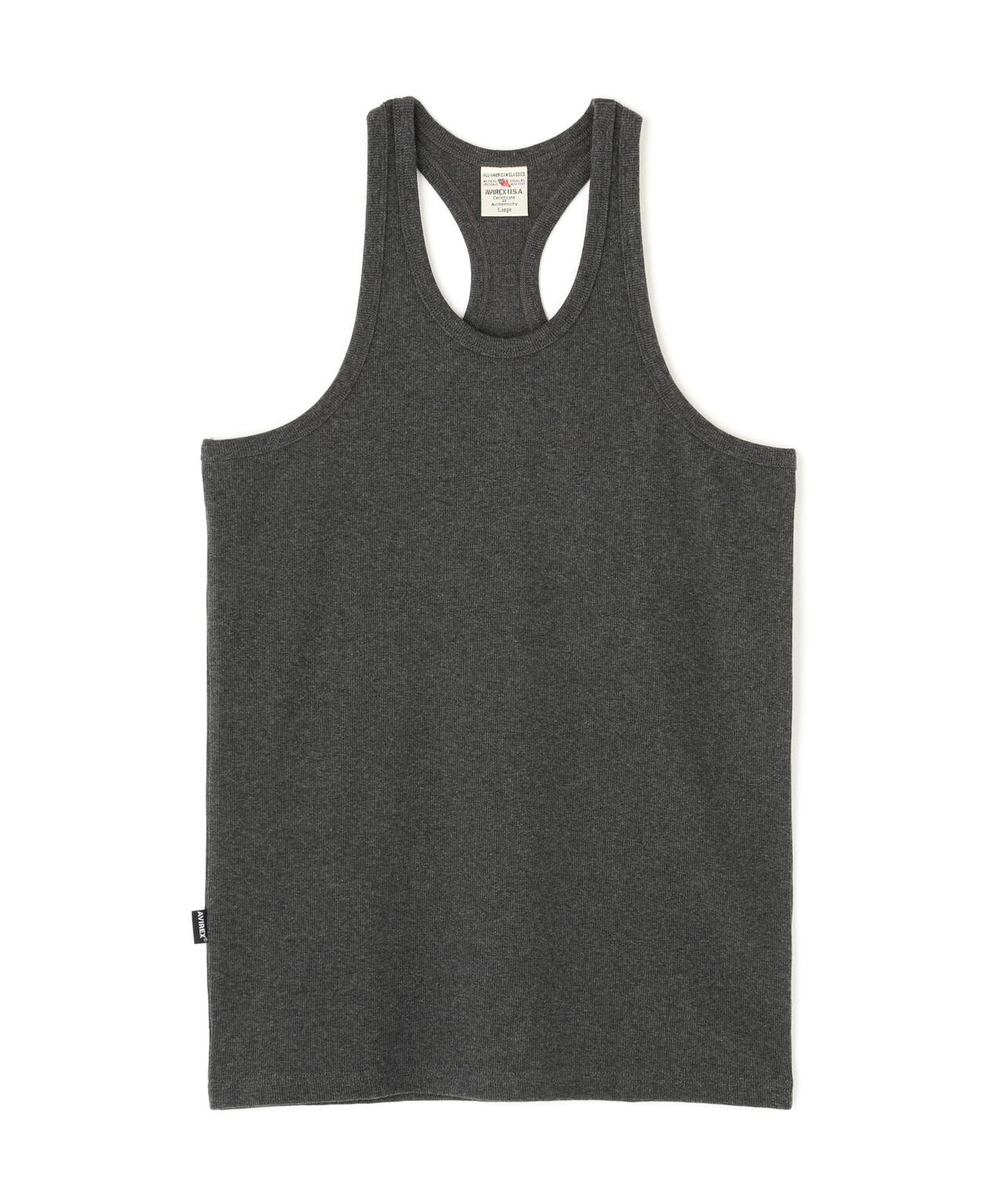 《DAILY/デイリー》RIB TANK TOP BACK CROSS/リブ タンクトップ バッククロス  デイリーウェア
