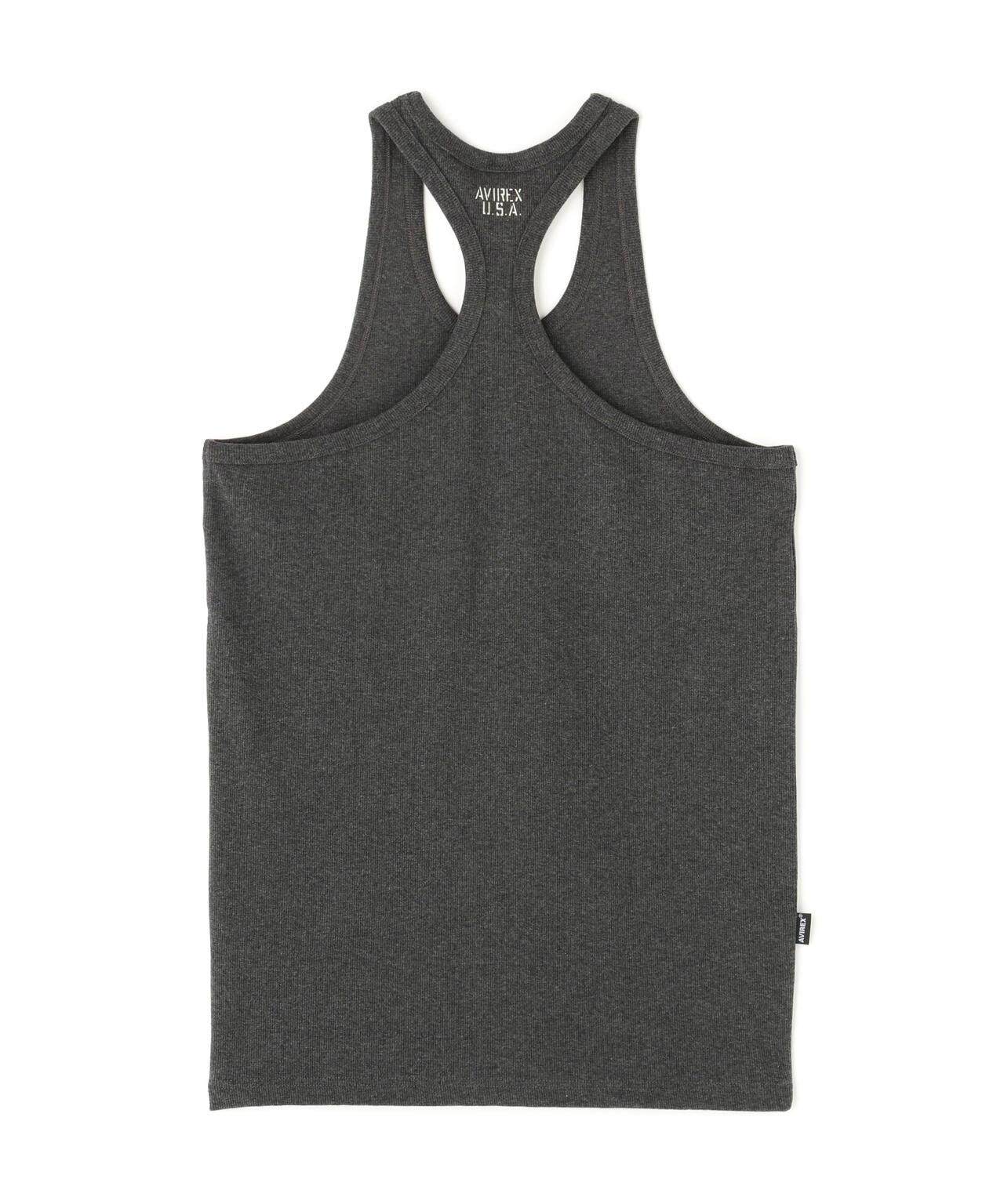 《DAILY/デイリー》RIB TANK TOP BACK CROSS/リブ タンクトップ バッククロス  デイリーウェア
