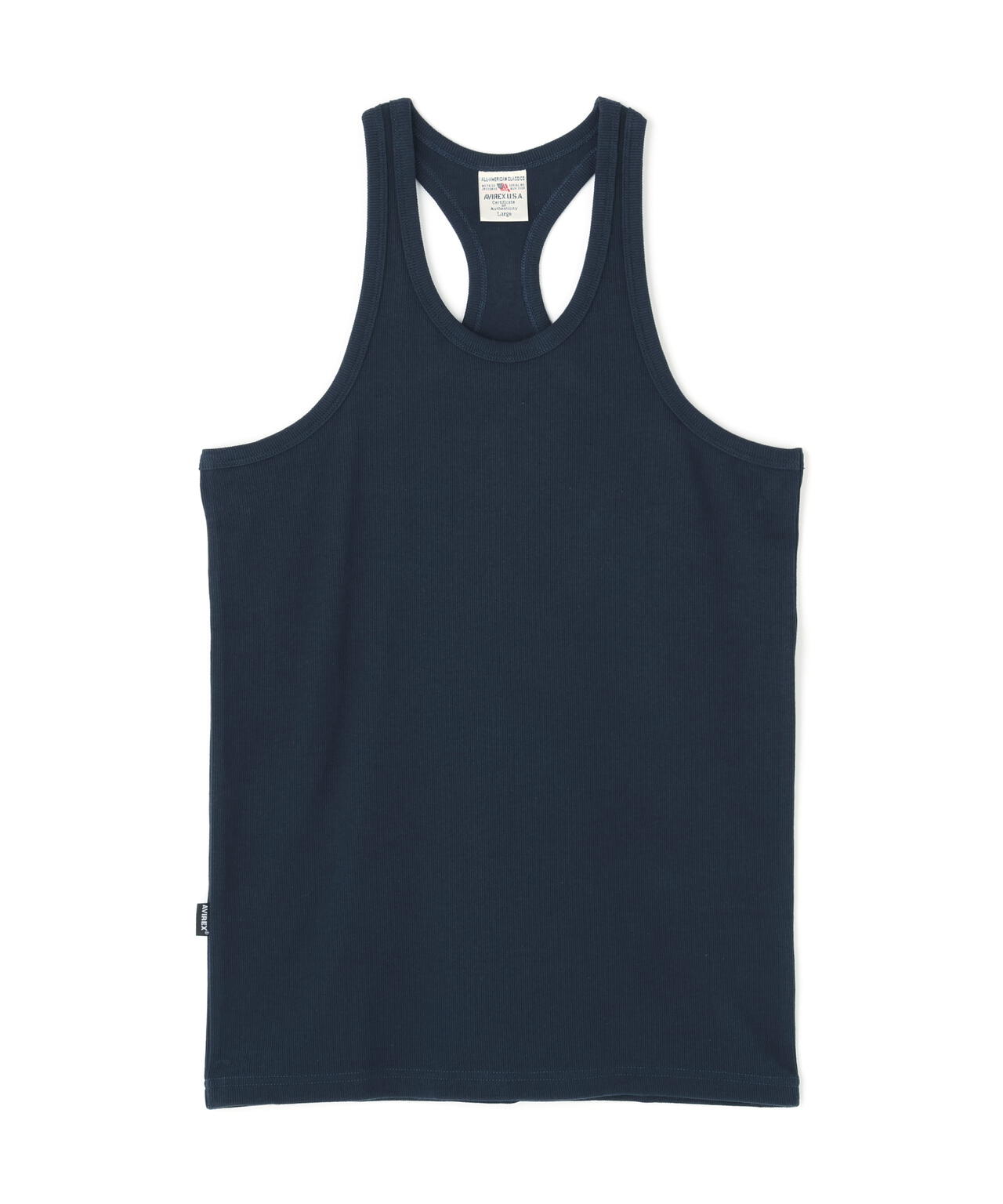 《DAILY/デイリー》RIB TANK TOP BACK CROSS/リブ タンクトップ バッククロス  デイリーウェア