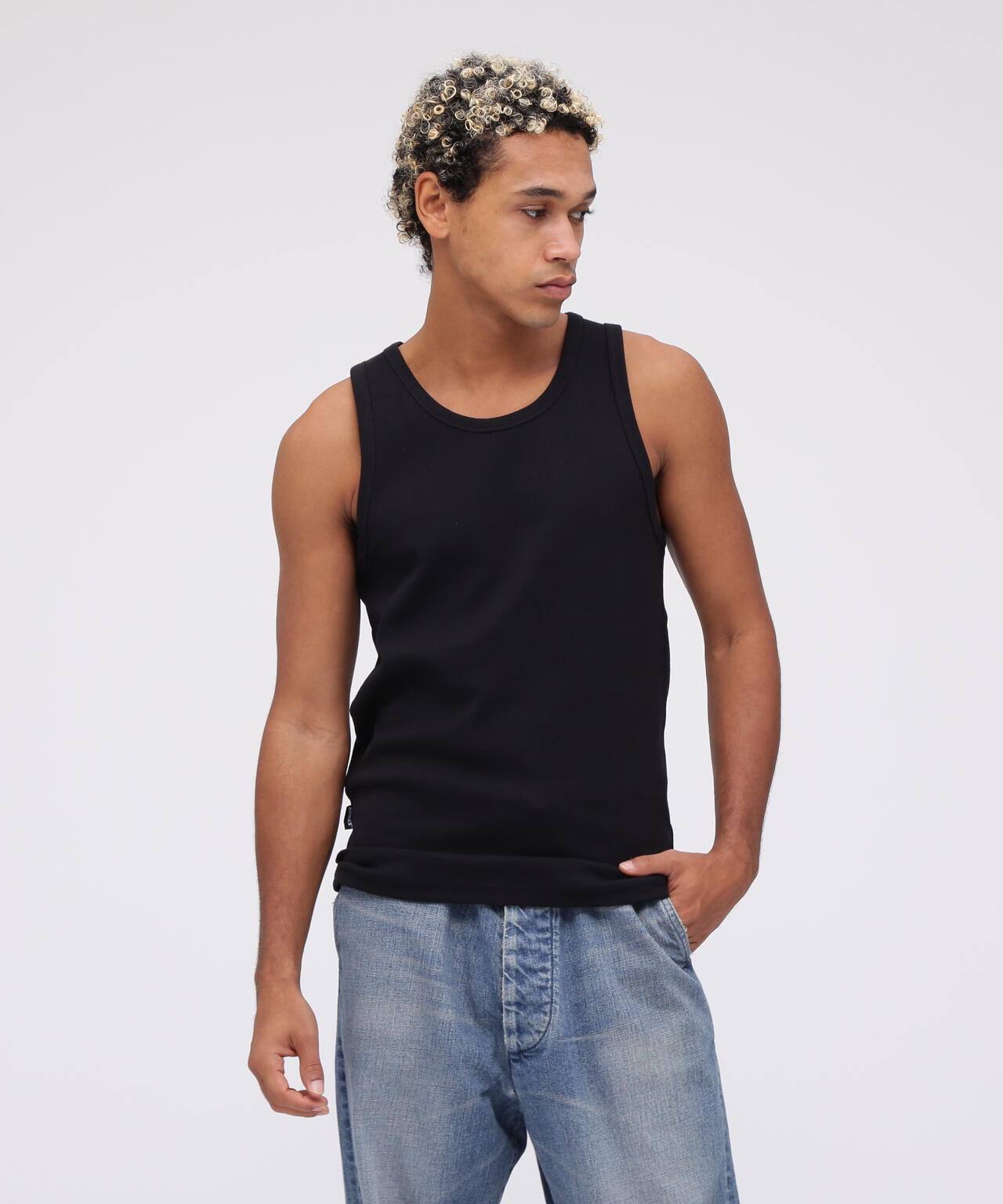 《DAILY/デイリー》RIB TANK TOP/リブ タンクトップ  デイリーウェア