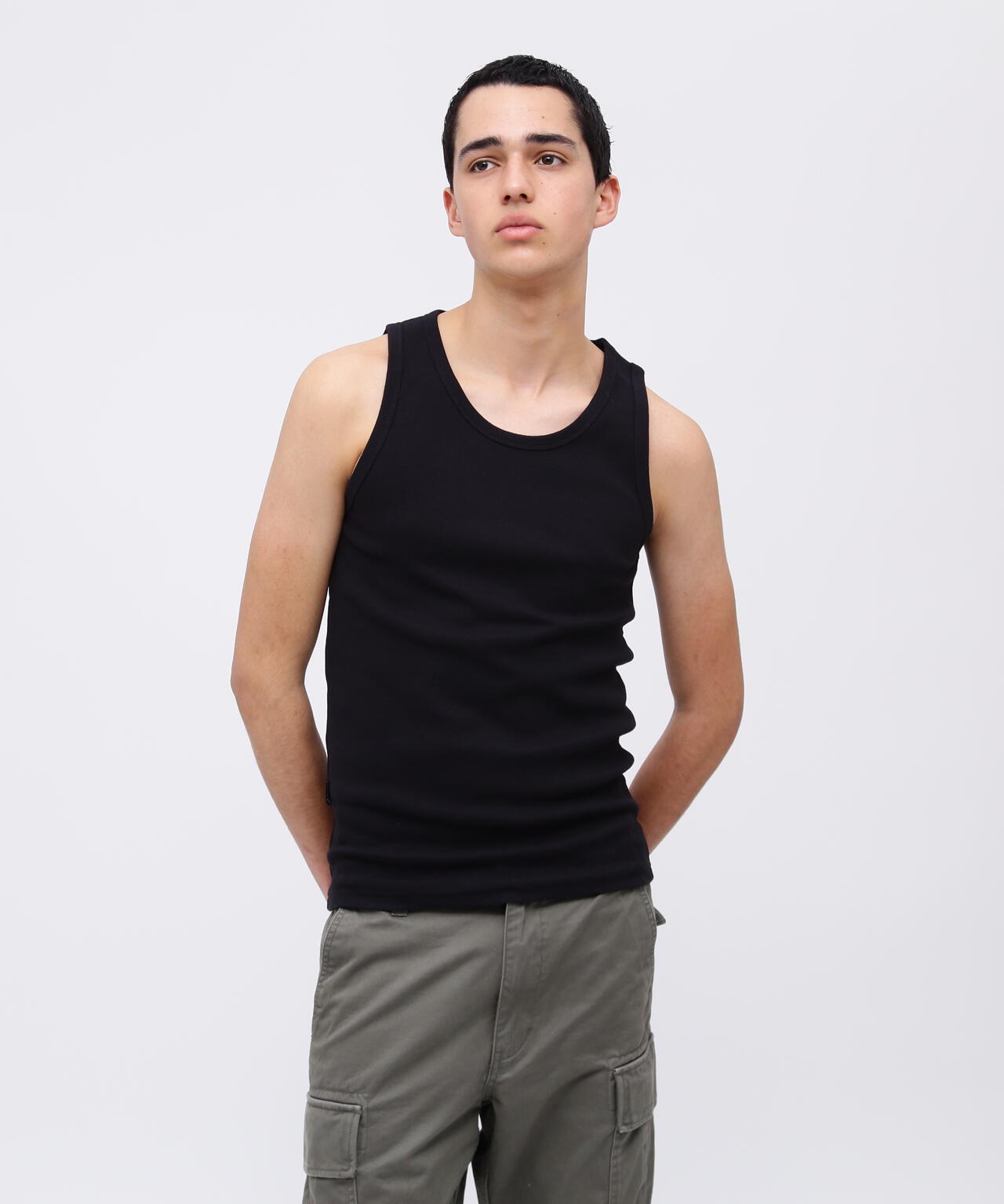 《DAILY/デイリー》RIB TANK TOP/リブ タンクトップ  デイリーウェア