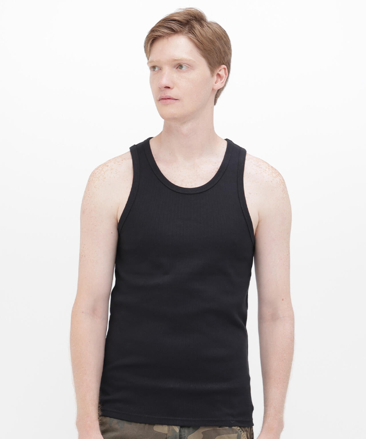 《DAILY/デイリー》RIB TANK TOP/リブ タンクトップ  デイリーウェア
