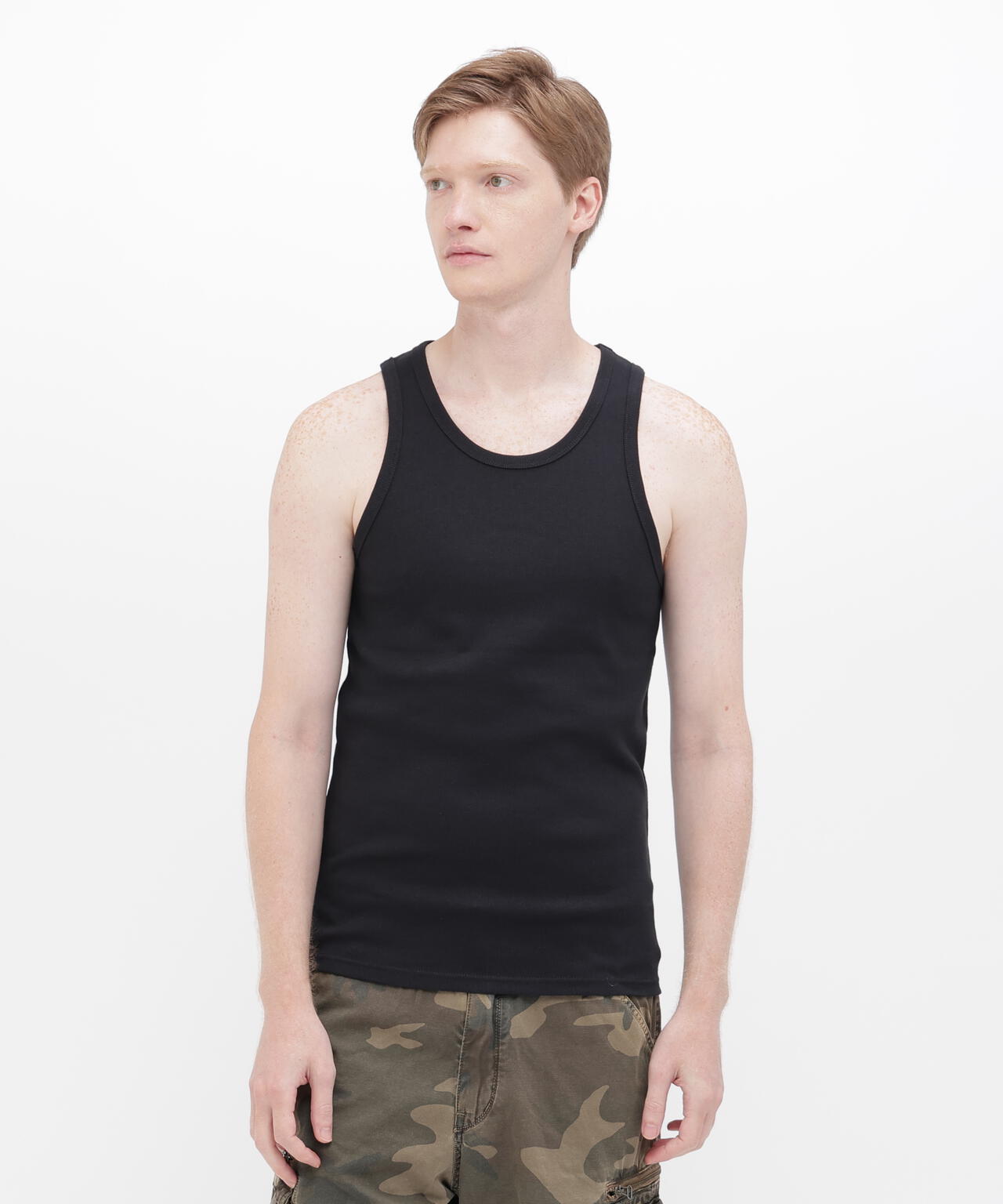 《DAILY/デイリー》RIB TANK TOP/リブ タンクトップ  デイリーウェア