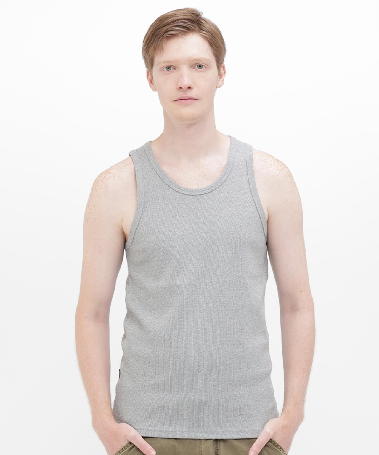 《DAILY/デイリー》RIB TANK TOP/リブ タンクトップ  デイリーウェア