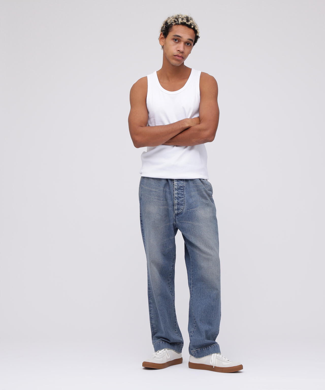 《DAILY/デイリー》RIB TANK TOP/リブ タンクトップ  デイリーウェア