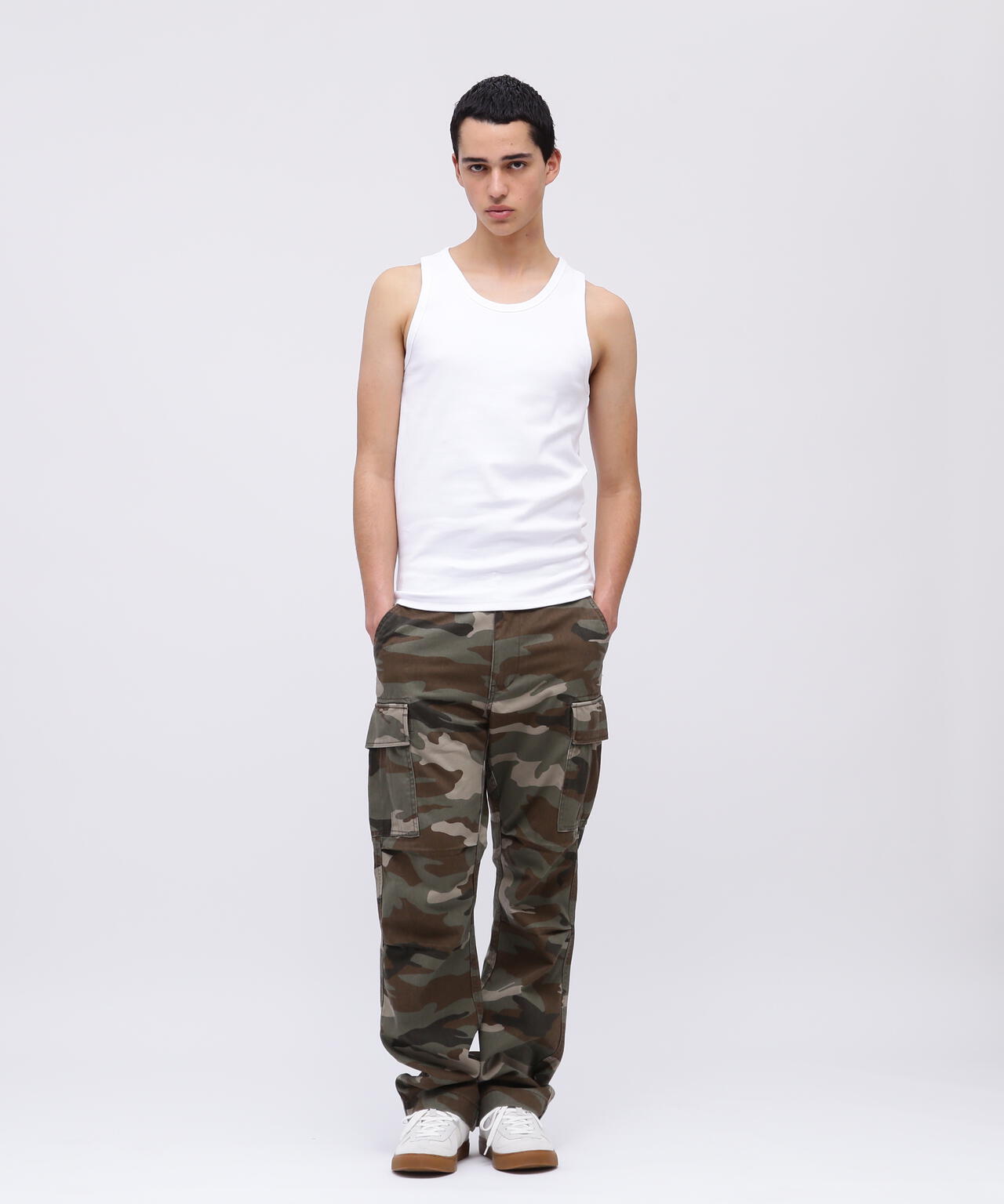 《DAILY/デイリー》RIB TANK TOP/リブ タンクトップ  デイリーウェア