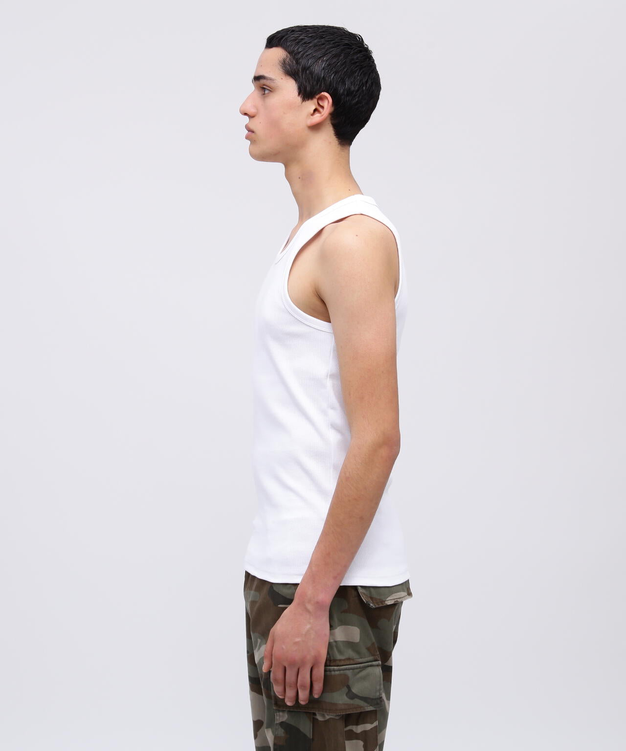 《DAILY/デイリー》RIB TANK TOP/リブ タンクトップ  デイリーウェア