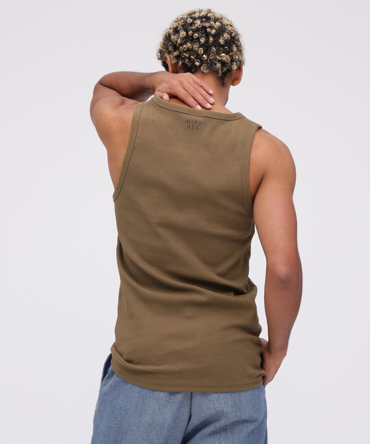 《DAILY/デイリー》RIB TANK TOP/リブ タンクトップ  デイリーウェア